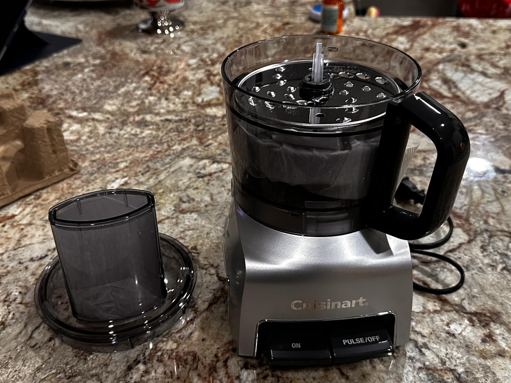 Cuisinart 5-Cup Chop & Shred Food Processor, Compact Food Chopper, Easy-Store Design, Silver FP-5 customer photo 2