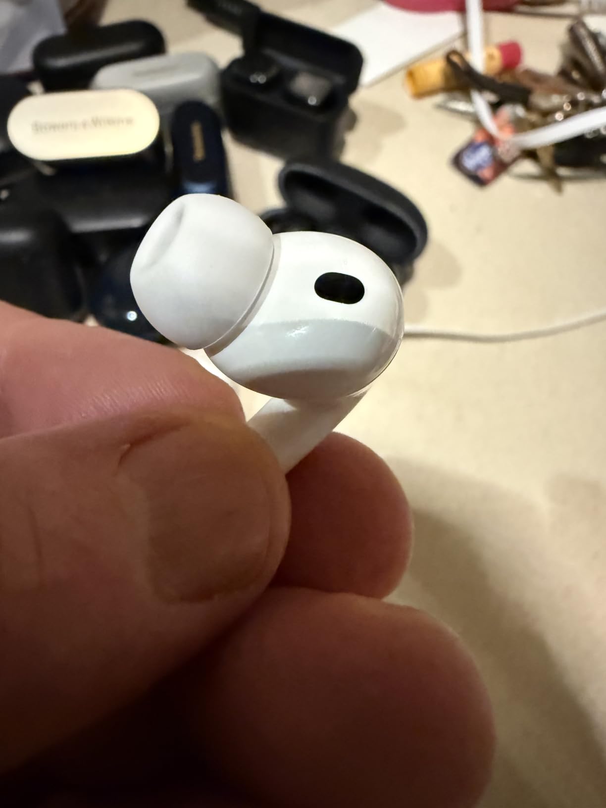 Apple AirPods Pro 3 Wireless Earbuds with Active Noise Cancellation | Live Translation, Heart Rate Sensing, Hearing Aid Feature, Bluetooth Headphones, Spatial Audio, USB-C Charging customer photo 2