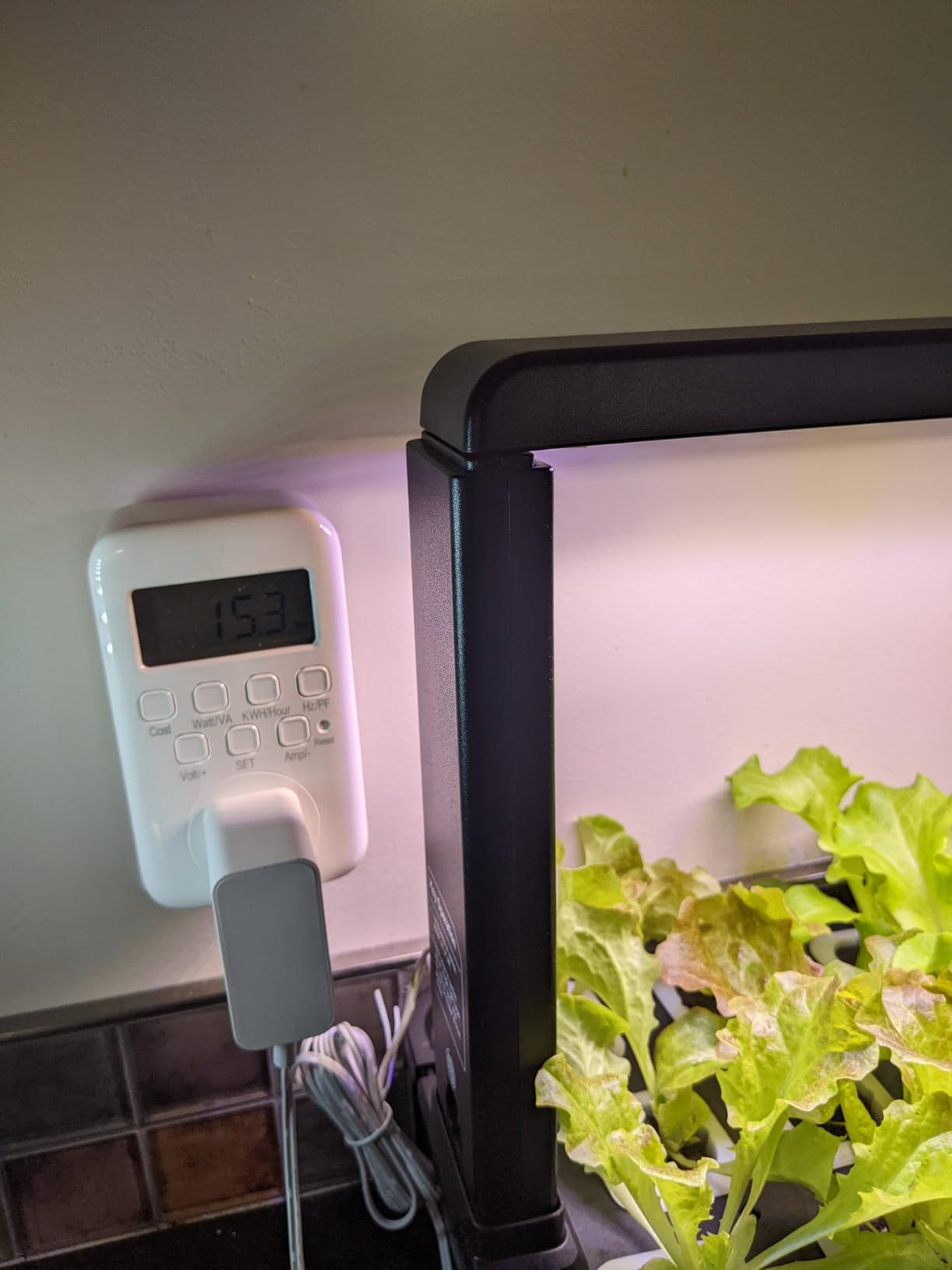 15 Pods Hydroponics Growing System Indoor Garden with LED Grow Light | Countertop plant germination kit, hydrophonic planter for herb, vegetable, harvest lettuce indoor growing customer photo 1