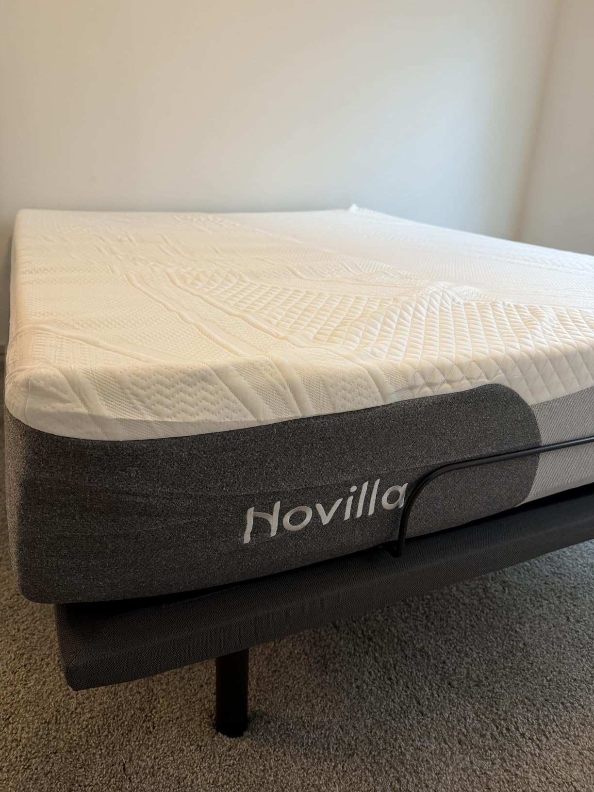 Novilla Bliss Cooling King Size Mattress, 14 Inch Gel King Memory Foam customer photo 1