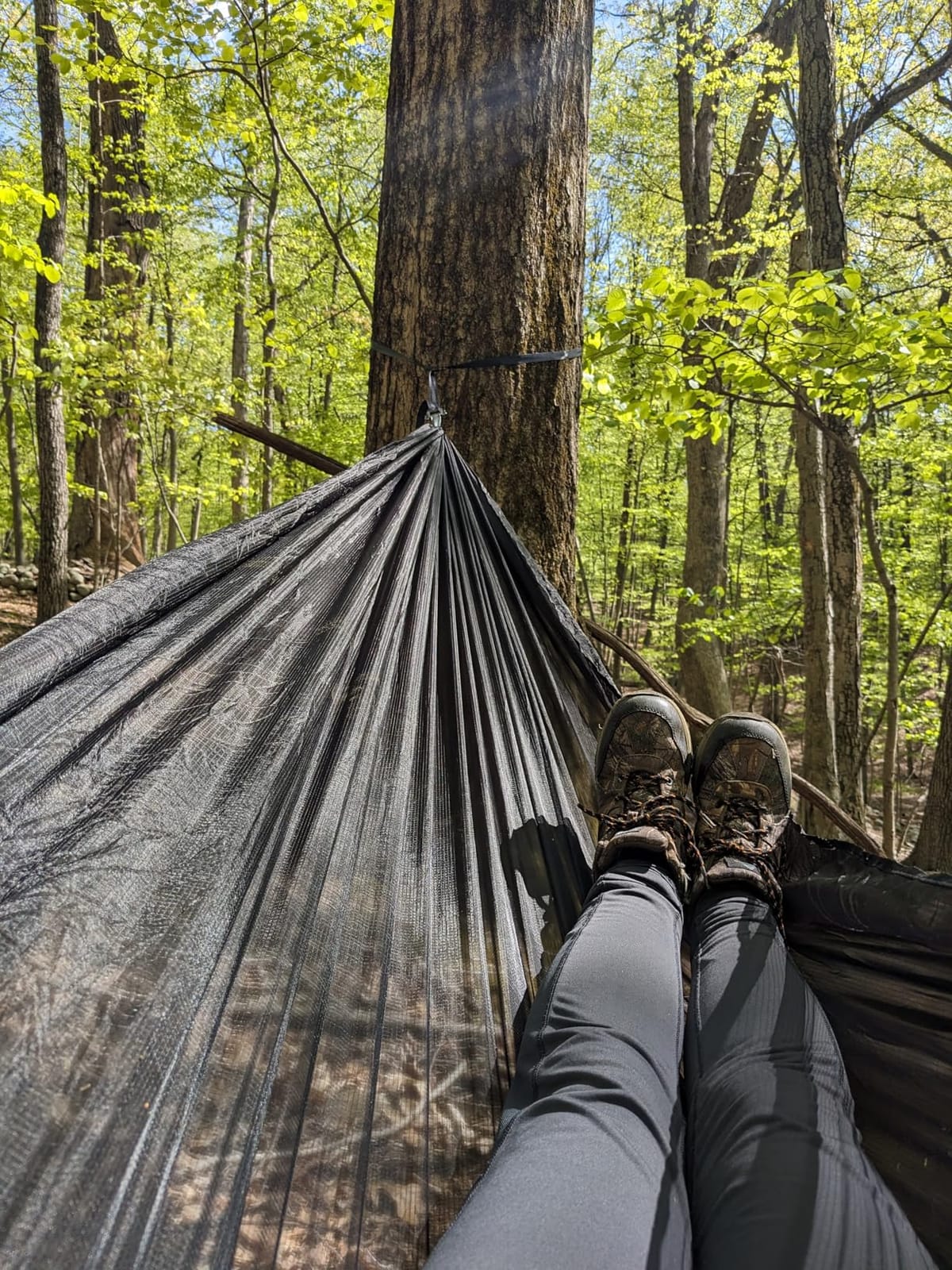 Night Cat Ultralight Pocket Hammock - 0.66lb HMPE Ripstop customer photo 1