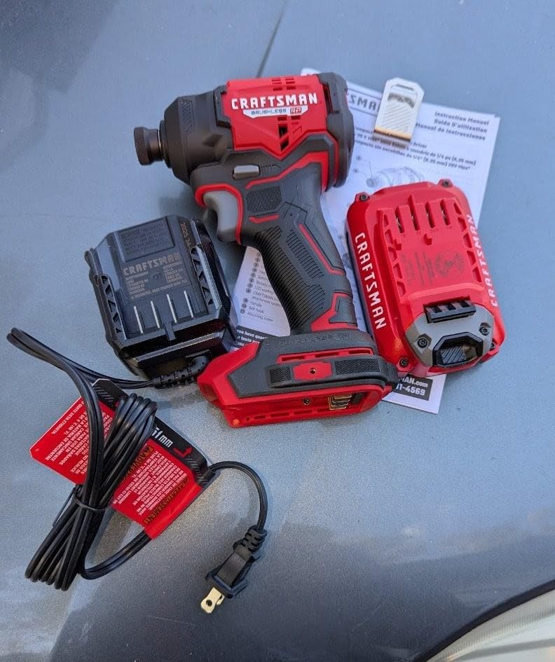 CRAFTSMAN V20 BRUSHLESS RP Compact Impact Driver Kit (CMCF811D1) customer photo 1