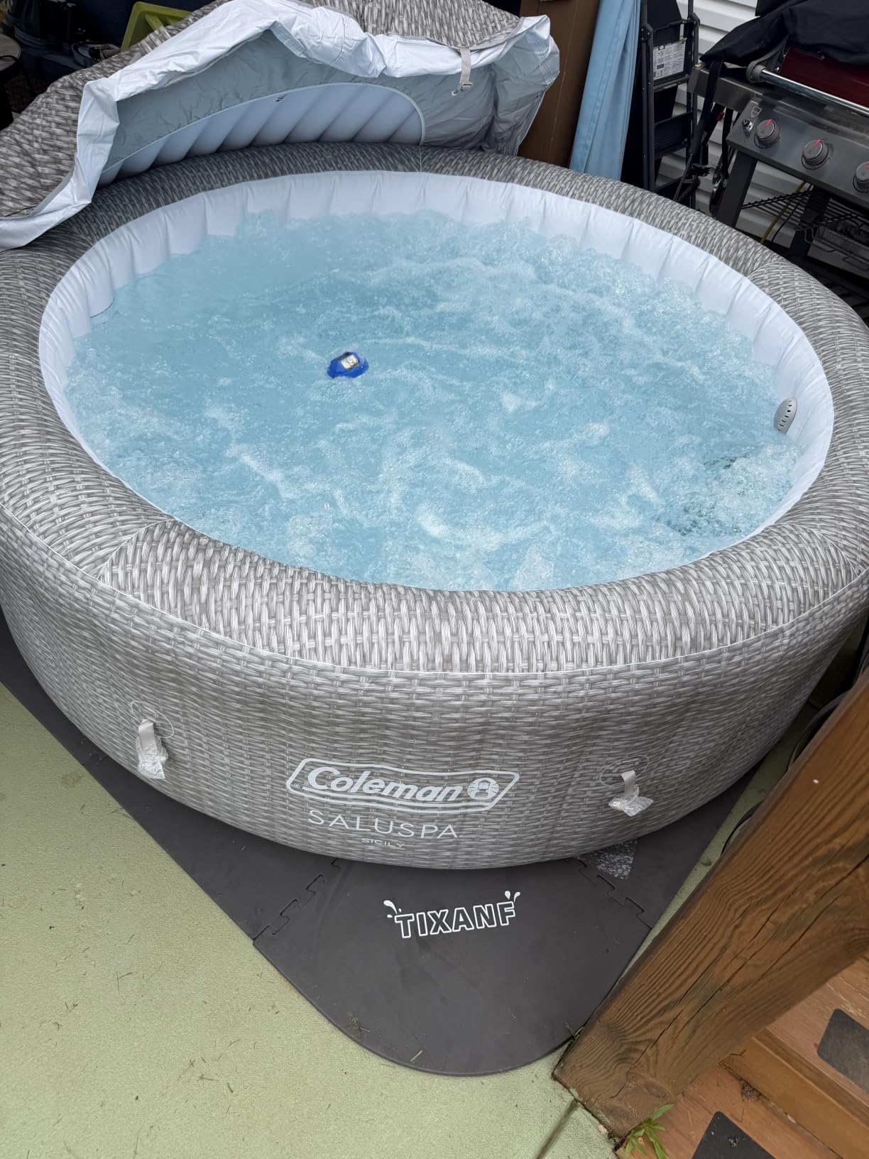 Coleman SaluSpa Sicily Energy-Efficient 5-7 Person Inflatable Hot Tub customer photo 2