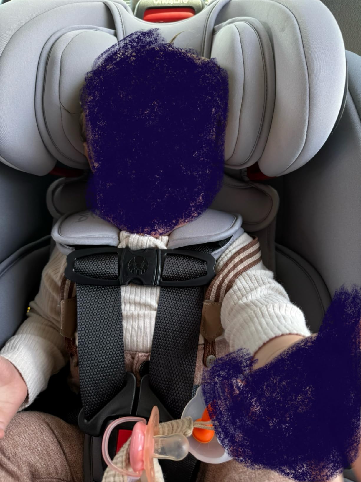 Britax One4Life All in One Car Seat, Up to 10 Years of Use - Mineral Gray | Rear & Forward Facing and Booster Mode; Extended Rear-Facing; Easy Installation With ClickTight, Breathable SafeWash Fabrics customer photo 1