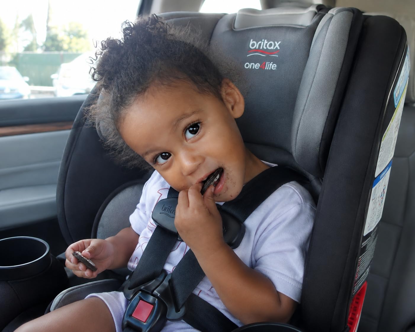 Britax One4Life All in One Car Seat, Up to 10 Years of Use - Mineral Gray | Rear & Forward Facing and Booster Mode; Extended Rear-Facing; Easy Installation With ClickTight, Breathable SafeWash Fabrics customer photo 2