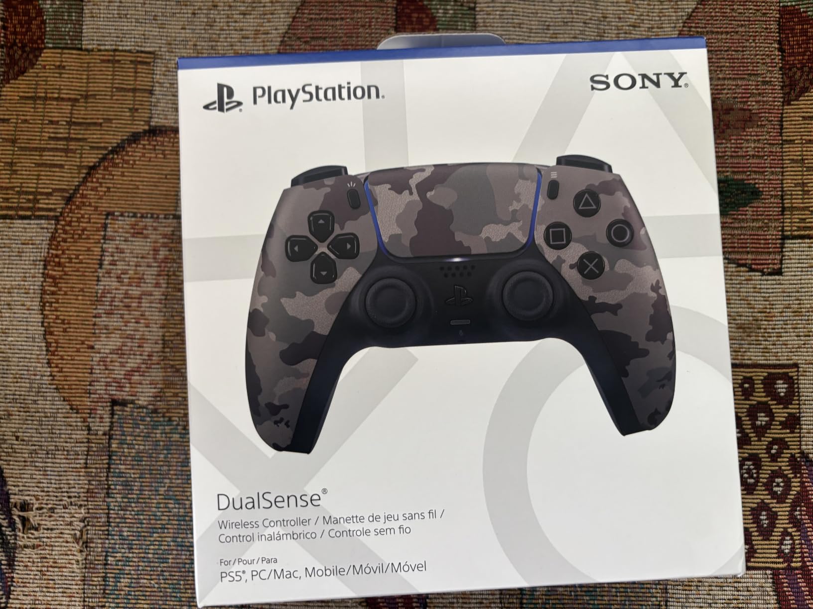 PlayStation DualSense Wireless Controller - Cosmic Red - for PS5, PC, MAC & Mobile customer photo 2