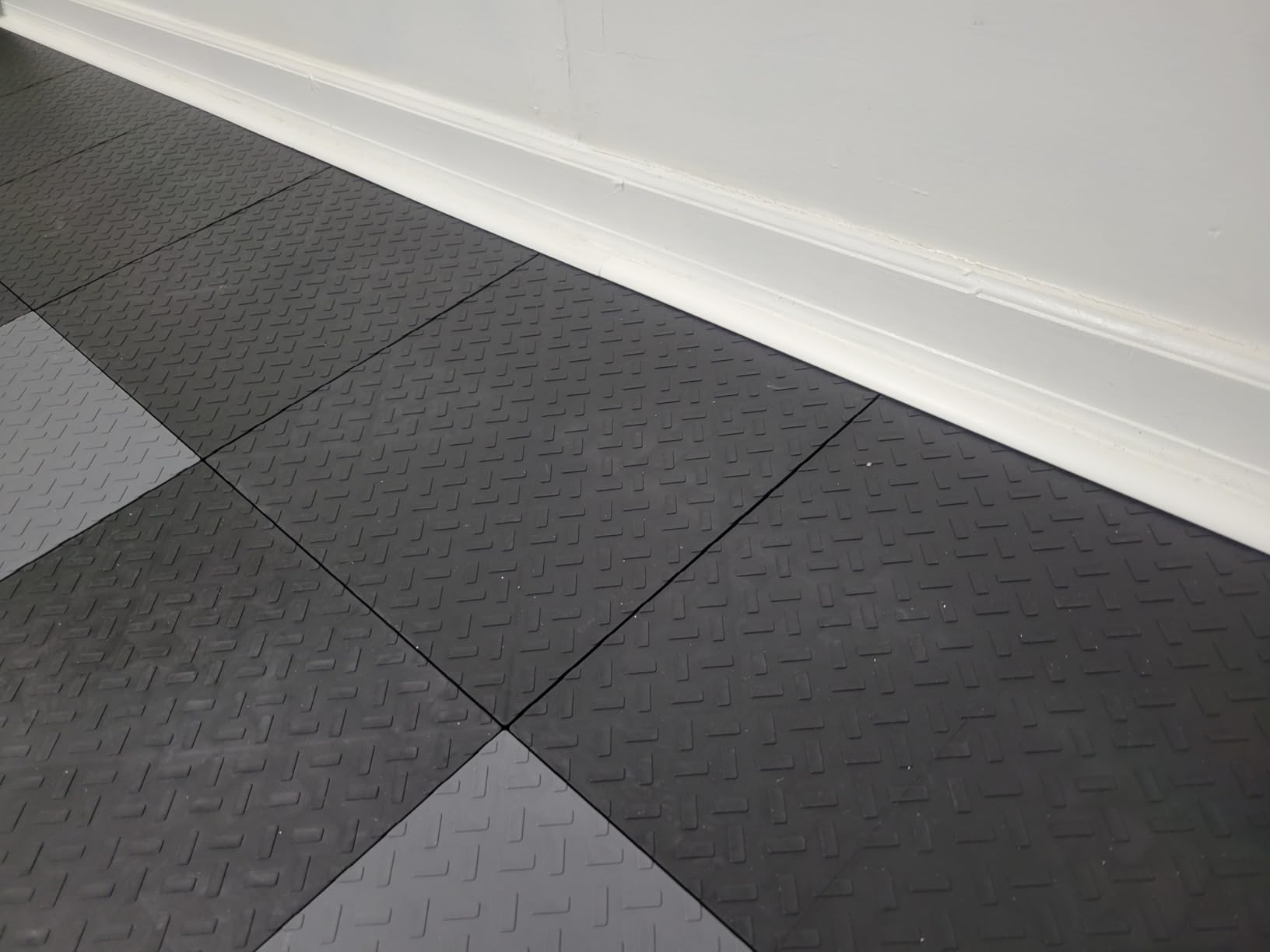 Garage Floor Tiles Interlocking Garage Flooring for Car Modular PlasticTile customer photo 1