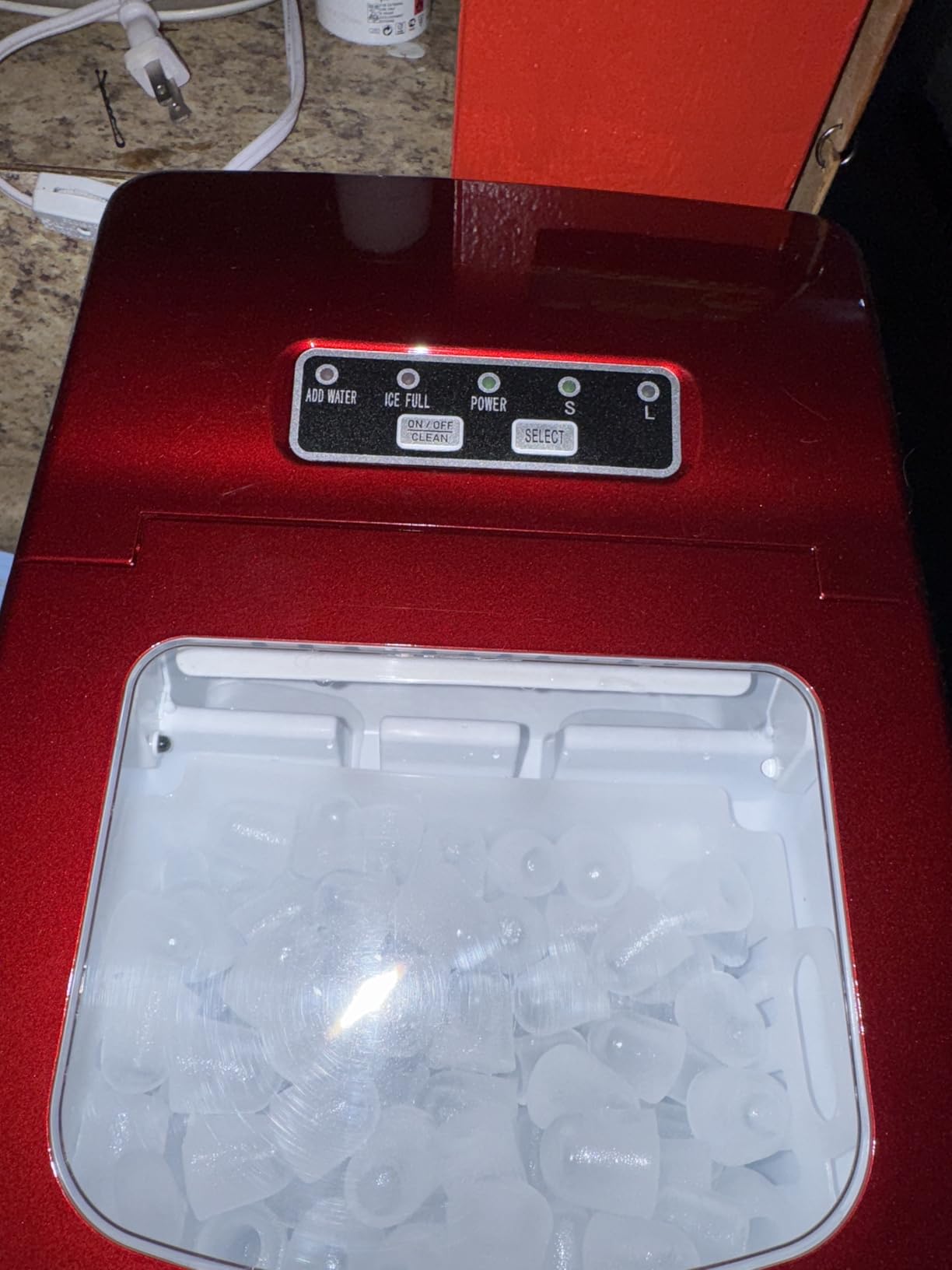 Silonn Nugget Ice Maker Countertop with APP & Voice Control, Self Cleaning Ice Machine with 3L Large Water Tank, 44lbs/24H Soft Chewable Ice, Portable Pebble Ice Maker for Home, Kitchen and Party customer photo 2