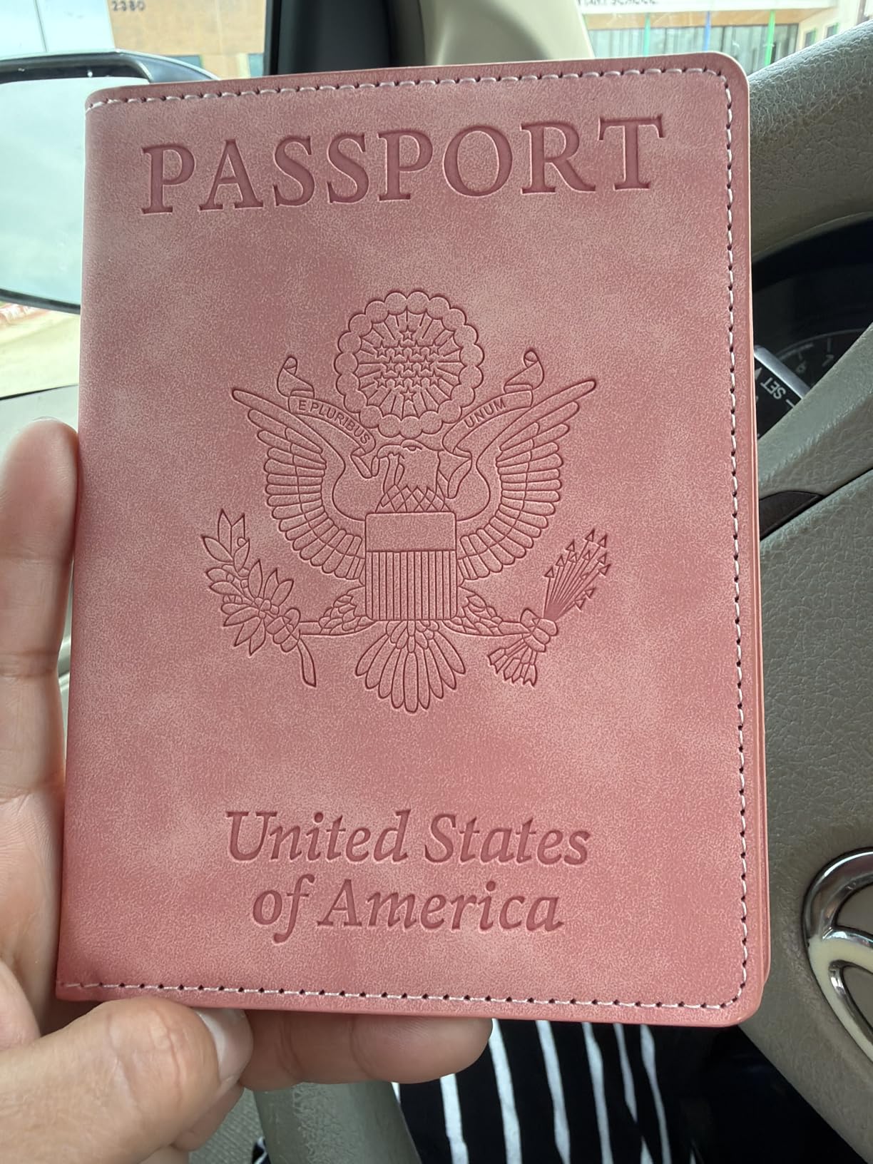 Sizobi Neck Wallet for Traveling Women Men, RFID Blocking Passport Holder customer photo 1