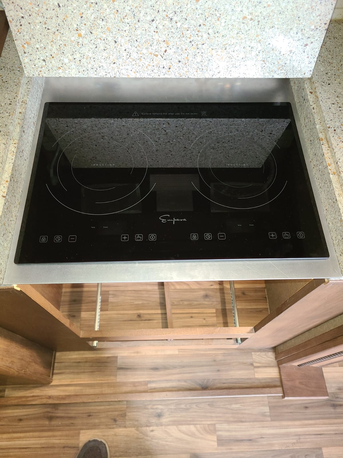 Empava 30 Inch Electric Induction Cooktop Built-In, Hardwired | Bridge-Sync, Touch Slider Control, Power Boost, Timer, Pause, Child Lock customer photo 2