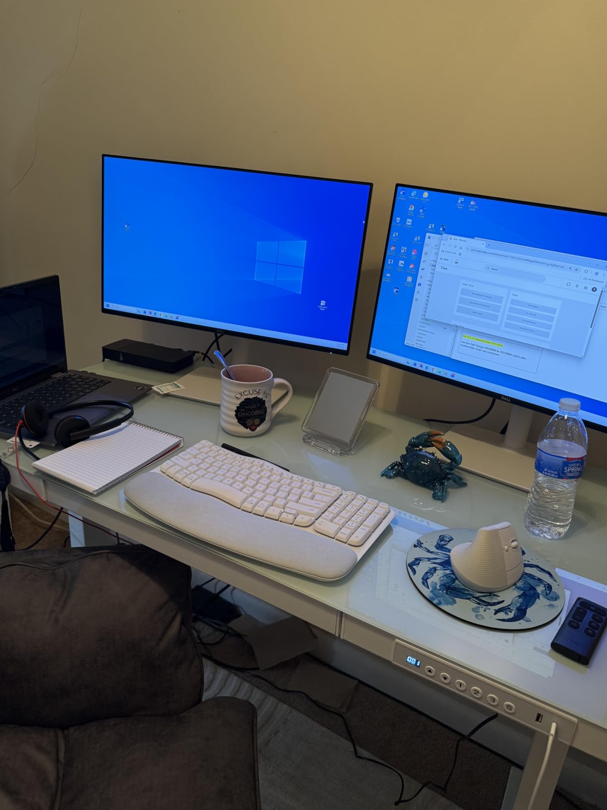 Dell 24 Plus Monitor - S2425HSM - 23.8-inch FHD (1920x1080) 144Hz 1ms Display, 2 x 3W Speakers, HDMI Connectivity, Height/Tilt/Pivot/Swivel Adjustability, AMD FreeSync - Ash White customer photo 2