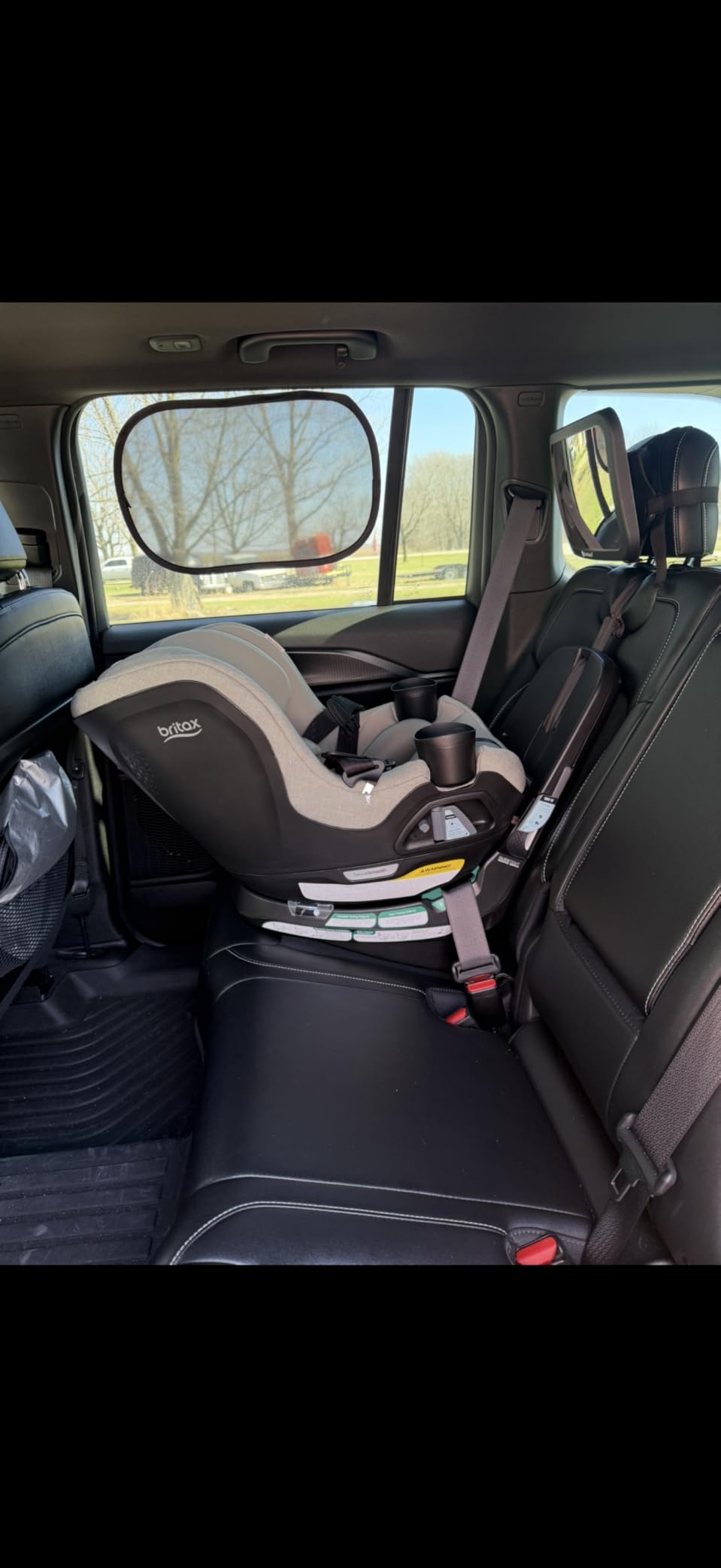 Britax Galaxy360 Slim Rotating Convertible Car Seat - Pebble | 2-in-1 Rotating Car Seat for Infants & Toddlers, 360 SwivelSmooth Steel Ring, Extended Rear Facing, ClickTight Installation customer photo 2
