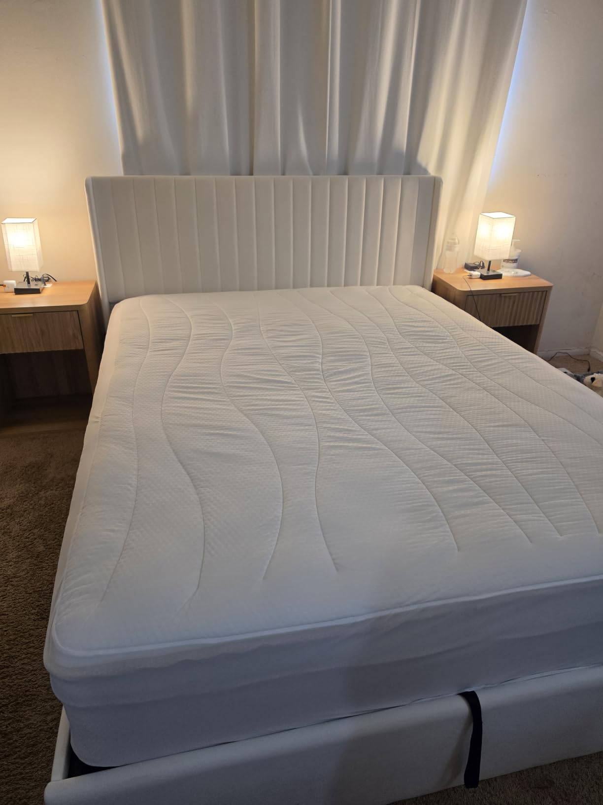 Elegear Cooling Mattress Pad Queen for Hot Sleepers with Arc-Chill 3.0 customer photo 1