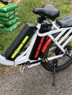 48V E-Bike Lithium Battery, Silver Fish Lithium-ion Battery, Safe Lock, Led Indicator Light with 30A BMS for (250W/350W/500/750/900/1000W) Motors customer photo 1
