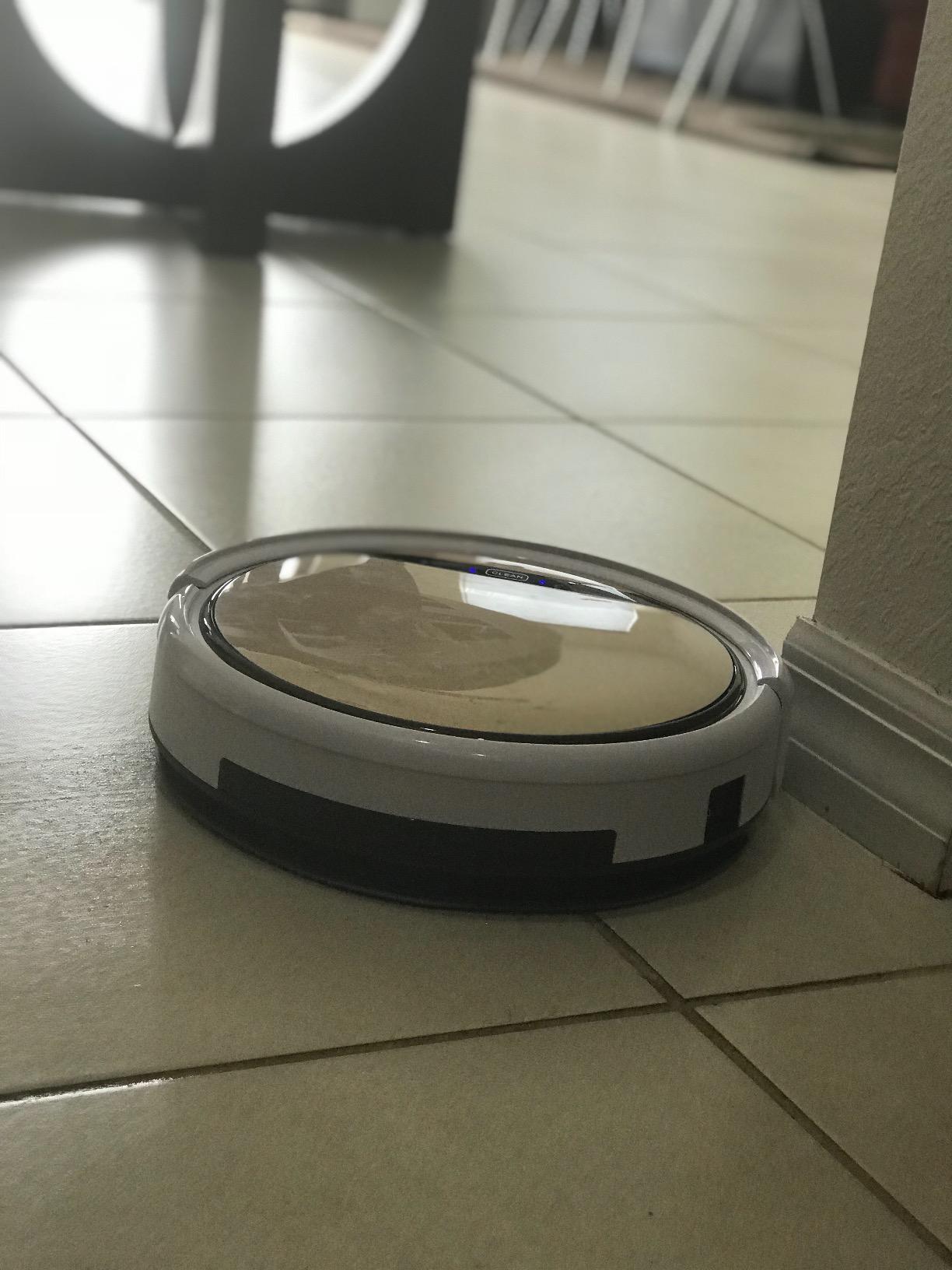 ILIFE V5s Max Robot Vacuum, 4000Pa Max Strong Suction | 2.4G WiFi/App/Alexa/Remote Control, Self-Charging Robotic Vacuum Cleaner, for Hard Floors Carpets and Pet Hair customer photo 1