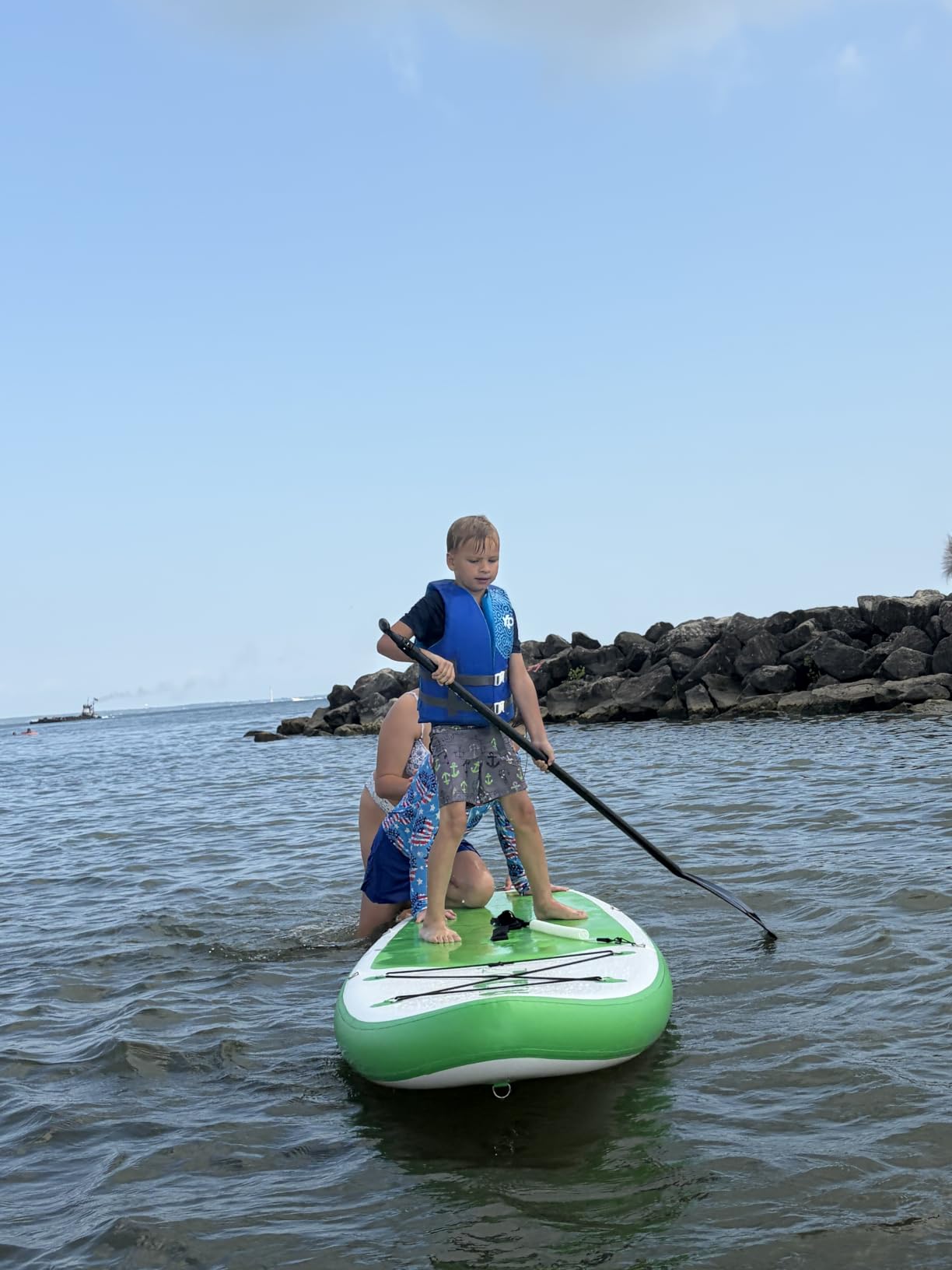 FunWater Inflatable Stand Up Paddle Board with Beginners SUP Accessories customer photo 1
