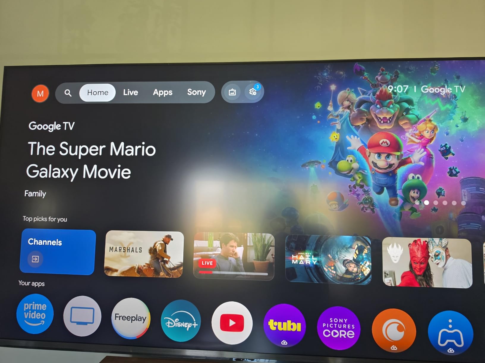 Sony 43 Inch BRAVIA 3 II LED 4K HDR Smart Google TV with Gemini K-43XR30M2 | XR Processor with AI Technology, Dolby Vision/Atmos, 120Hz Refresh Rate, 4K movie credits included, 4xHDMI 2.1, PS5 Features customer photo 2