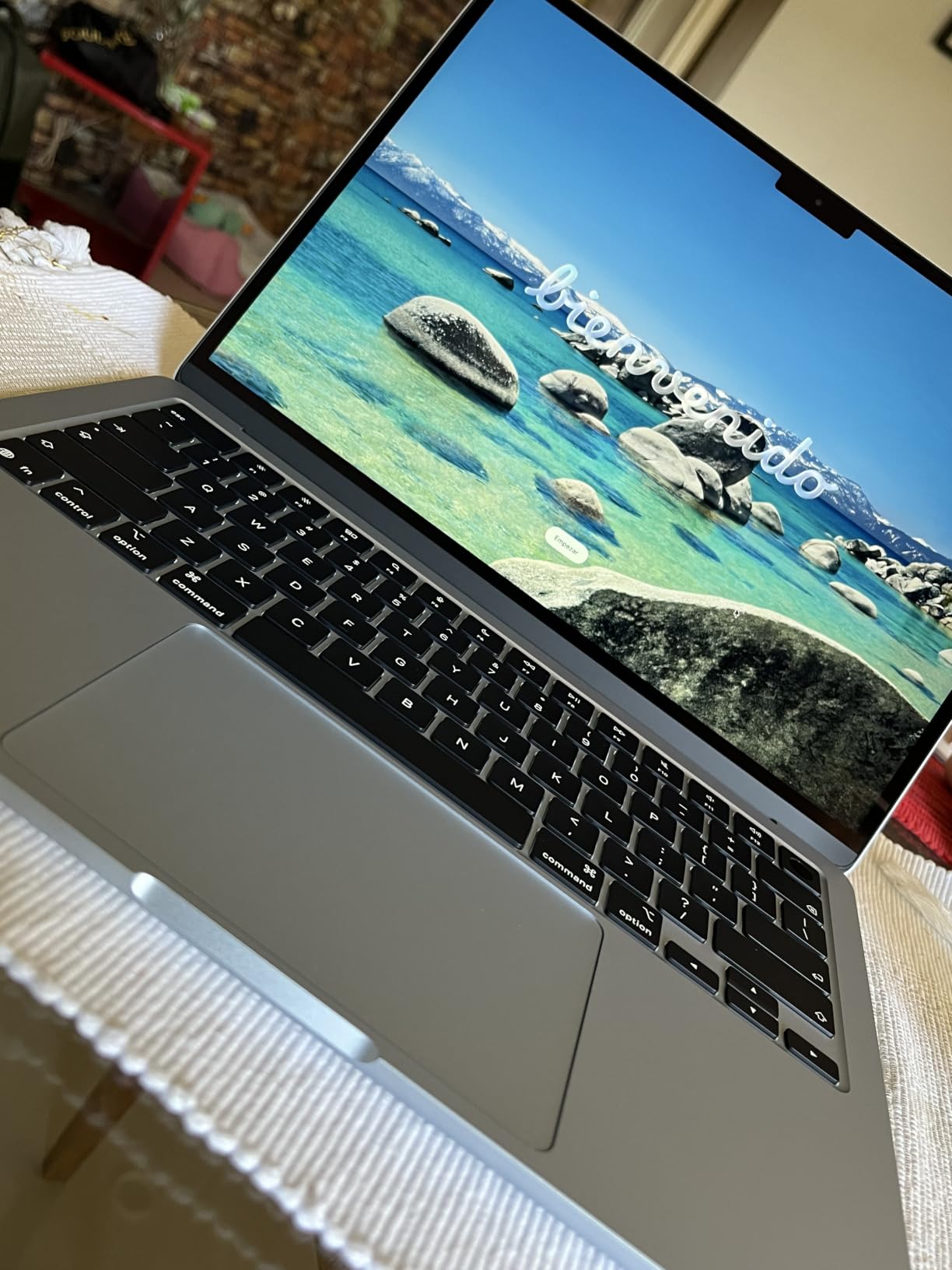 Apple 2026 MacBook Air 13-inch Laptop with M5 chip: Built for AI, 13.6-inch Liquid Retina Display, 16GB Unified Memory, 512GB SSD, 12MP Center Stage Camera, Touch ID, Wi-Fi 7; Sky Blue customer photo 1