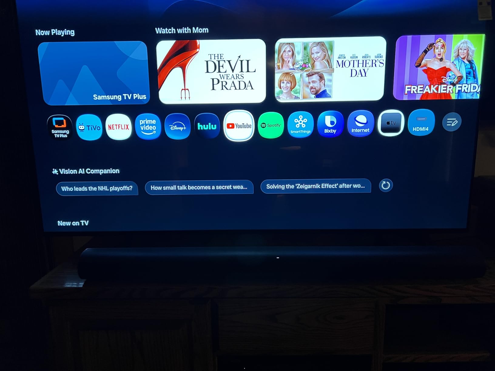 Samsung 48-Inch Class S85H Series, OLED, 4K, Smart TV, 2026 Model | Samsung Vision AI, OLED HDR, NQ4 AI Gen2 Processor, 4K AI Upscaling, AI Sound Controller, Color Booster Pro, Alexa Built-in customer photo 1