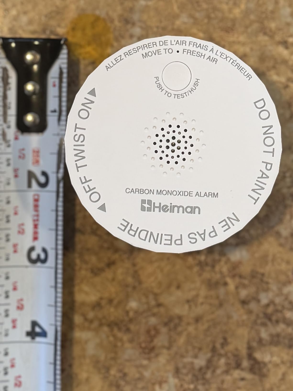 Heiman Smart Carbon Monoxide Detectors, 3-Pack Interconnected, with Gateway | Real-Time APP Alert, 2.4G Wi-Fi, Battery Operated, UL 2034 5th Ed, Mini CO Detector, One Sound, All Sound Alarm, C1-R customer photo 1