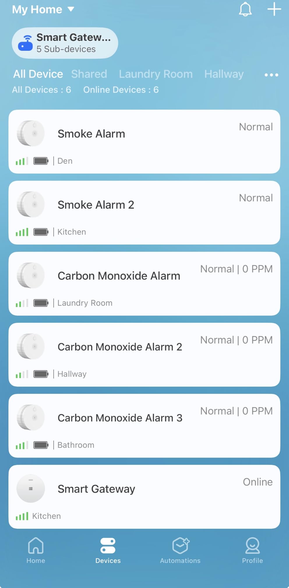 Heiman Smart Smoke Detector, 3-Pack Interconnected Fire Alarm with Gateway | Photoelectric Smoke Alarm, App Instant Alerts/2.4GHz Wi-Fi Gateway/UL 217 10th/10-Year Battery Powered Fire Detector for Home customer photo 1