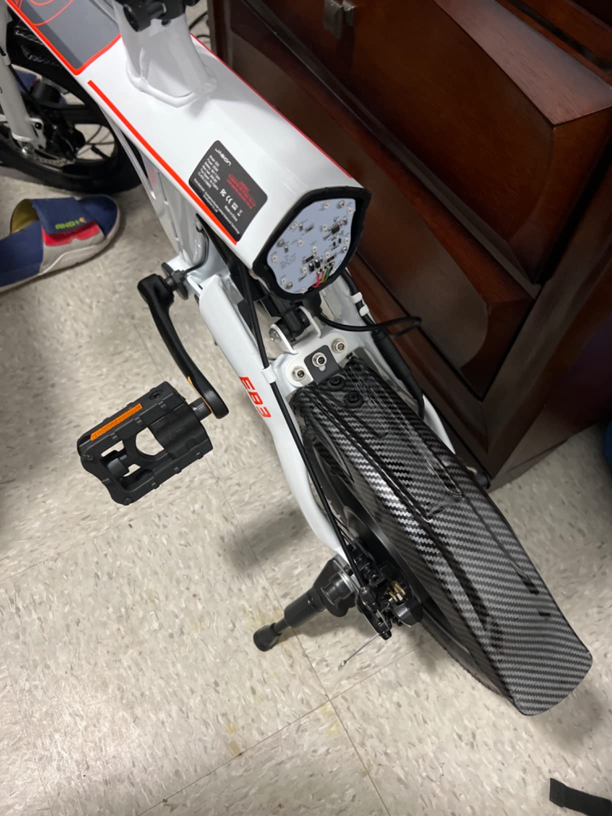 Jasion EB5 Ultra Electric Bike for Adults, 2500W Peak Motor, 1040Wh Battery | 52V 20Ah Removable Battery, 26