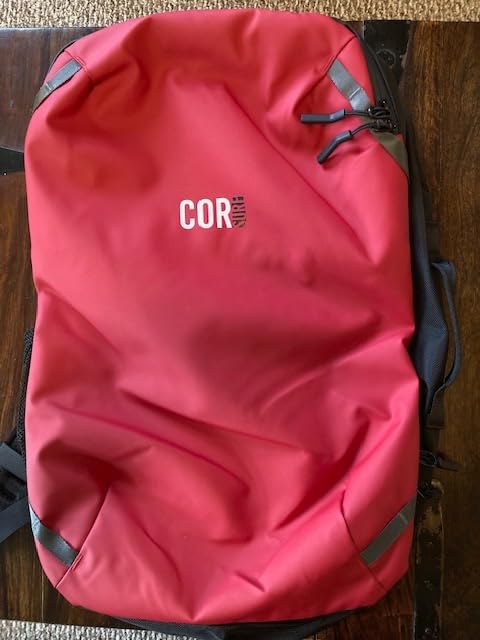 COR Surf Island Hopper TriCor Carry On Backpack, 28L Desert Sand, Sailcloth | Diamond-Grid Ripstop, Ultralight, Tear & Water-Resistant, Clamshell Opening, Hidden Passport Pockets, Fits 15in Laptop customer photo 1