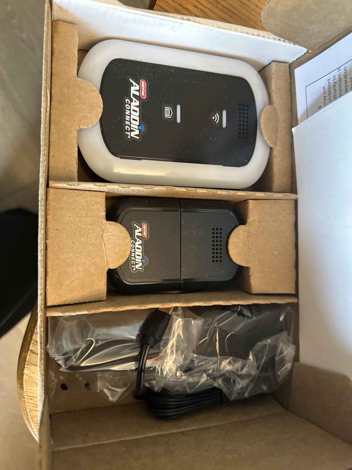 Genie Aladdin Connect Smart Garage Door Controller, Single Door Kit ALKT2-R | Wi-Fi Enabled, App Control, Works with Most Major Brands, Monitor & Control Garage from Anywhere with iOS & Android Devices customer photo 1