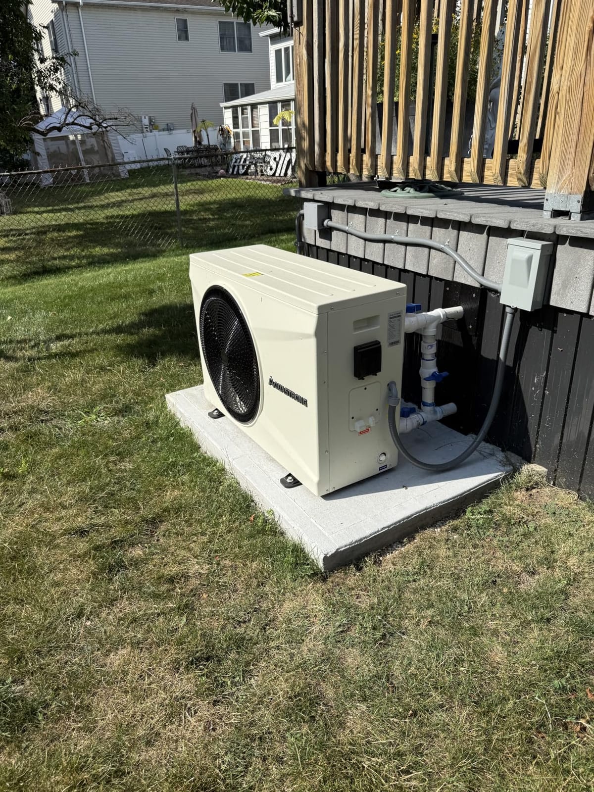 Swimming Pool Heater for Above Ground and Inground Pool 14'*17'*48