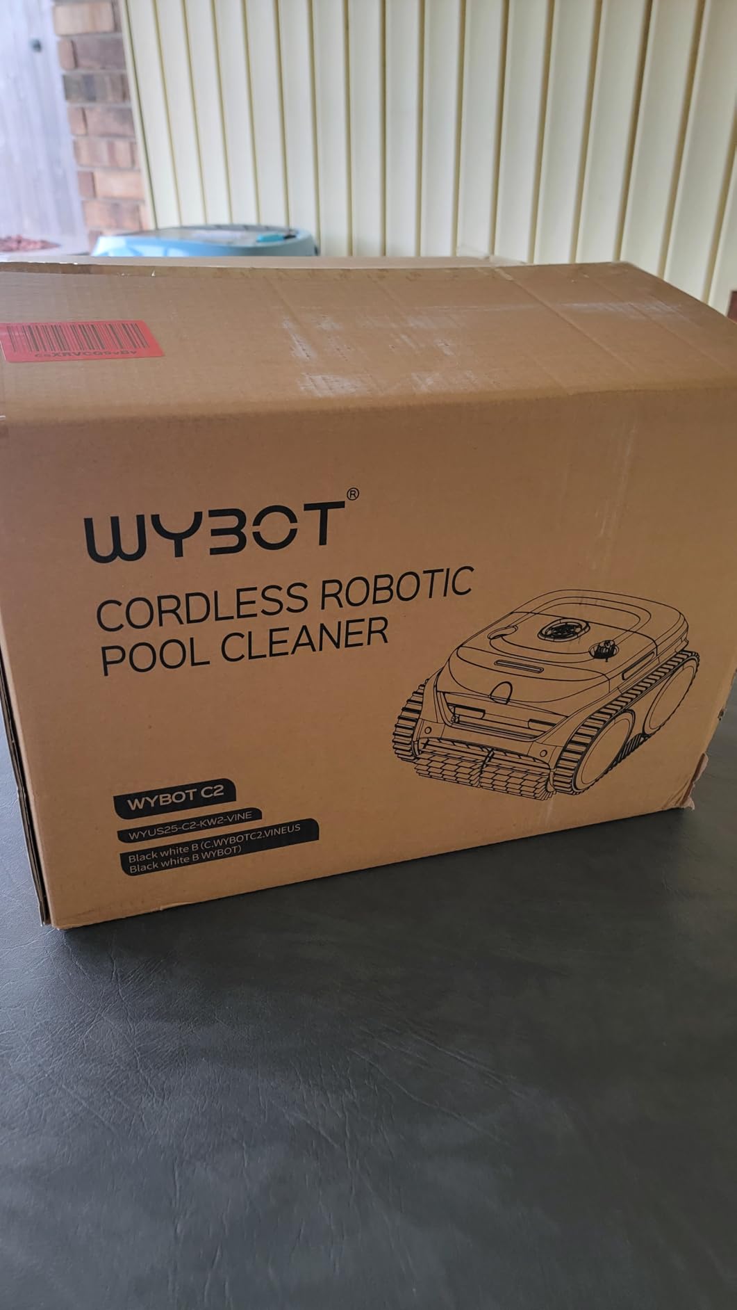 Wybot C2 Cordless Pool Vacuum for Inground Pools, Pool Cleaner Robot | 10+180μm Dual Filter, Once Cleaning 2152 Sq.ft, App Control, Cleans Pool Walls, Auto Parking on Low Battery, BlackGreen customer photo 1