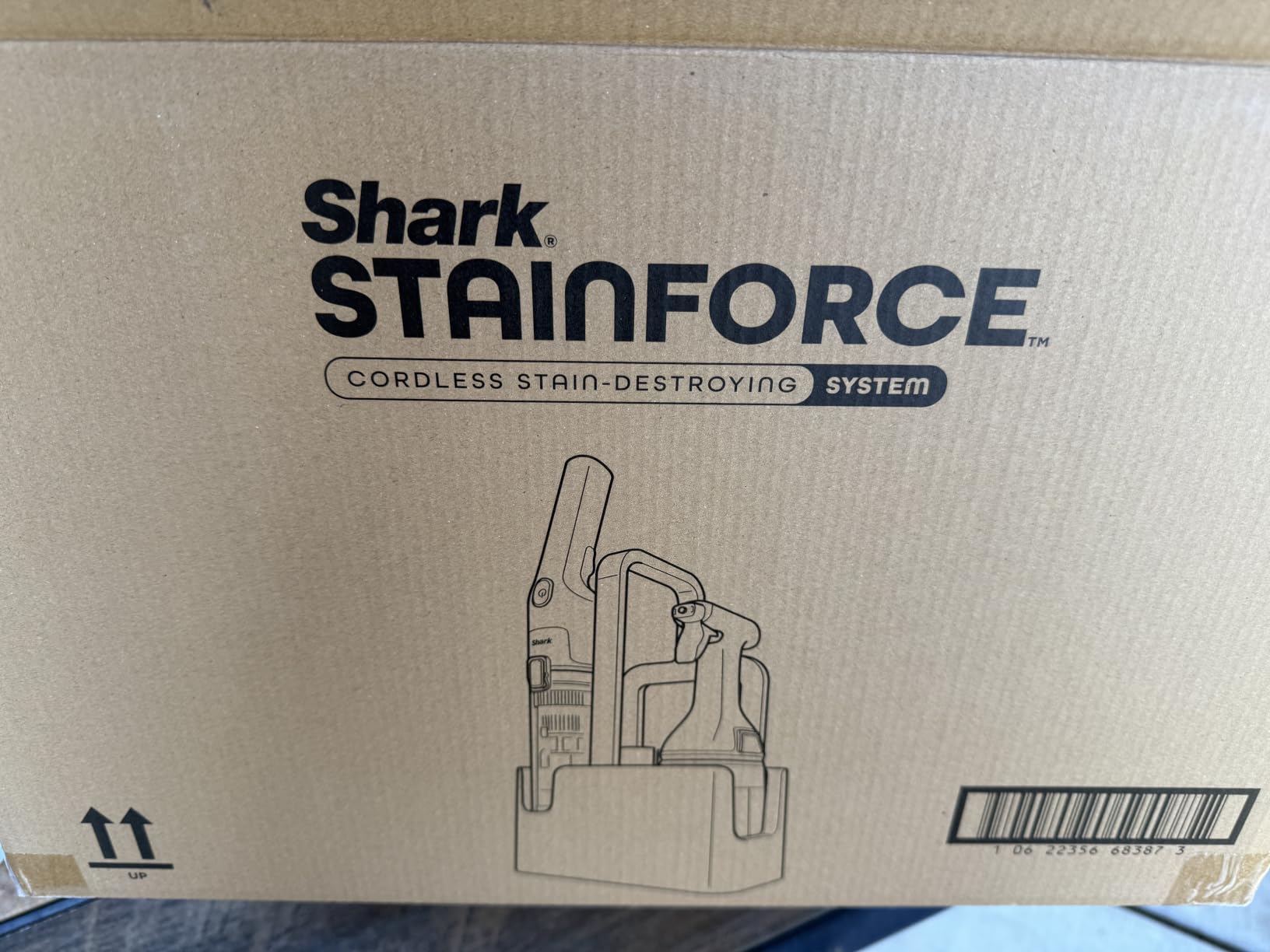 Shark StainForce Cordless Stain, Odor & Urine Remover, 2 Tools, HX102BRN | For Carpets, Area Rugs, Upholstery, Cars & Outdoors, Dual-Activated Formula, Stain Eliminator & Wide Stain Tools, Caddy customer photo 2