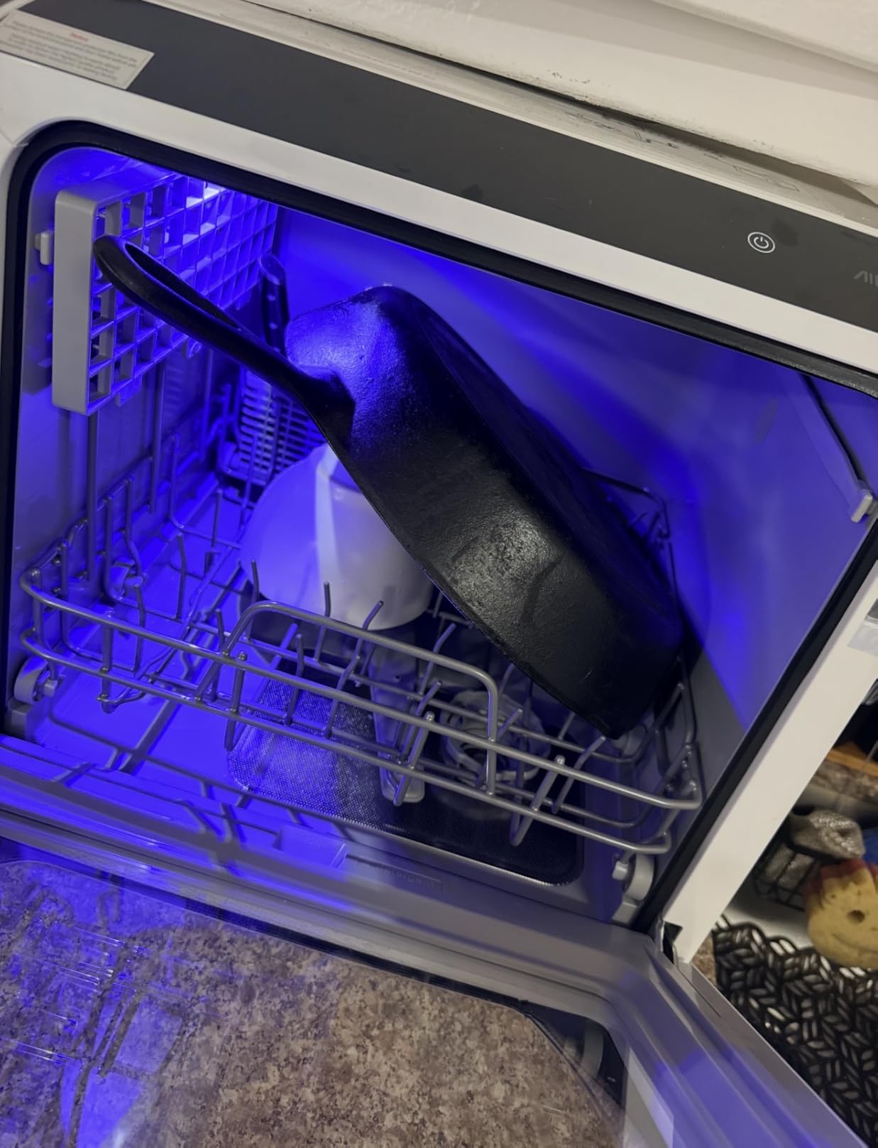 AIRMSEN Portable Countertop Dishwasher, No Hookup Needed | 6 Programs, 1-Hour Hot Air Drying & 72-Hour Air Circulation customer photo 1
