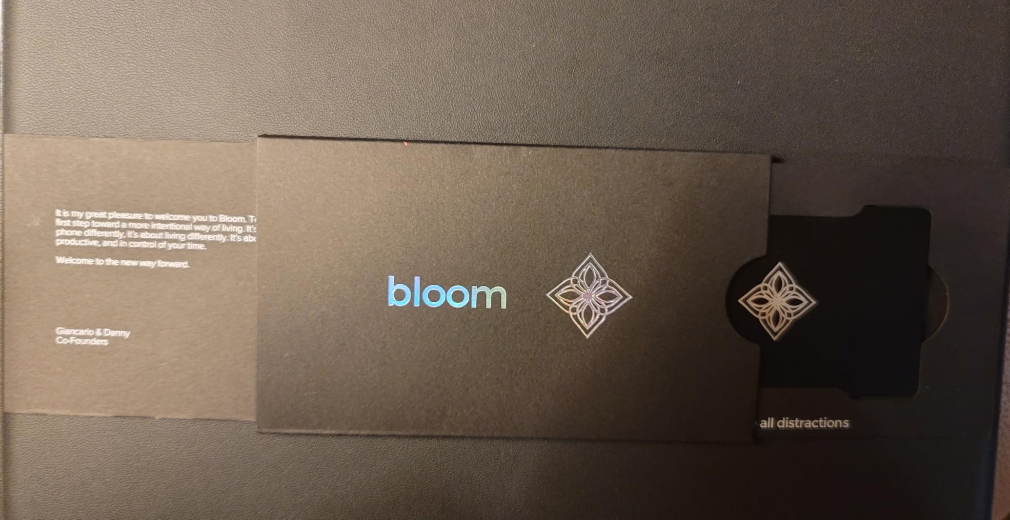 Bloom Card - App Blocker & Screen Time Tool - As Seen On Shark Tank - Subscription-Free Focus Device - Stainless Steel Keycard for iPhone & Android customer photo 2