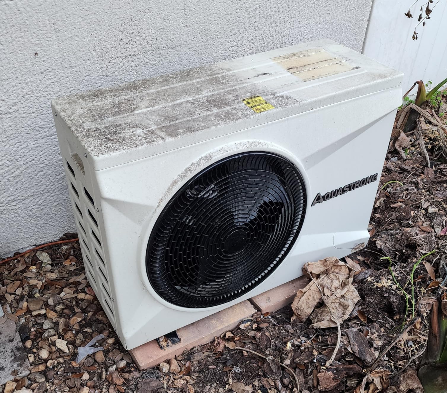 27000BTU Swimming Pool Heat Pumps Up to 7000 Gallons 110v | Utilizes Air-source Tech, Pool Heater For Above Ground Pools With COP5.8 Offer Energy-efficient Heating and Cooling Solution customer photo 1