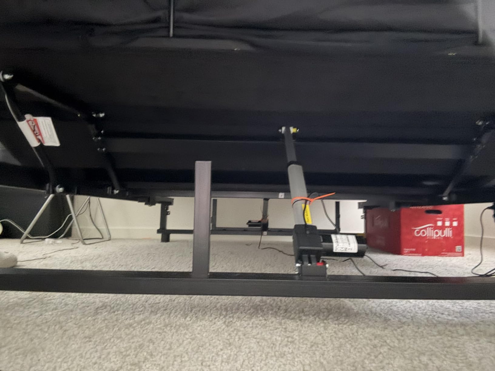 Mixcous King Adjustable Bed Frame with Zero Gravity Heavy Duty 750 lbs | Electric Base with Wireless Remote for Back Pain Relief, Anti-Snore & Head/Foot Incline, Quiet Motor, Easy Assembly customer photo 2
