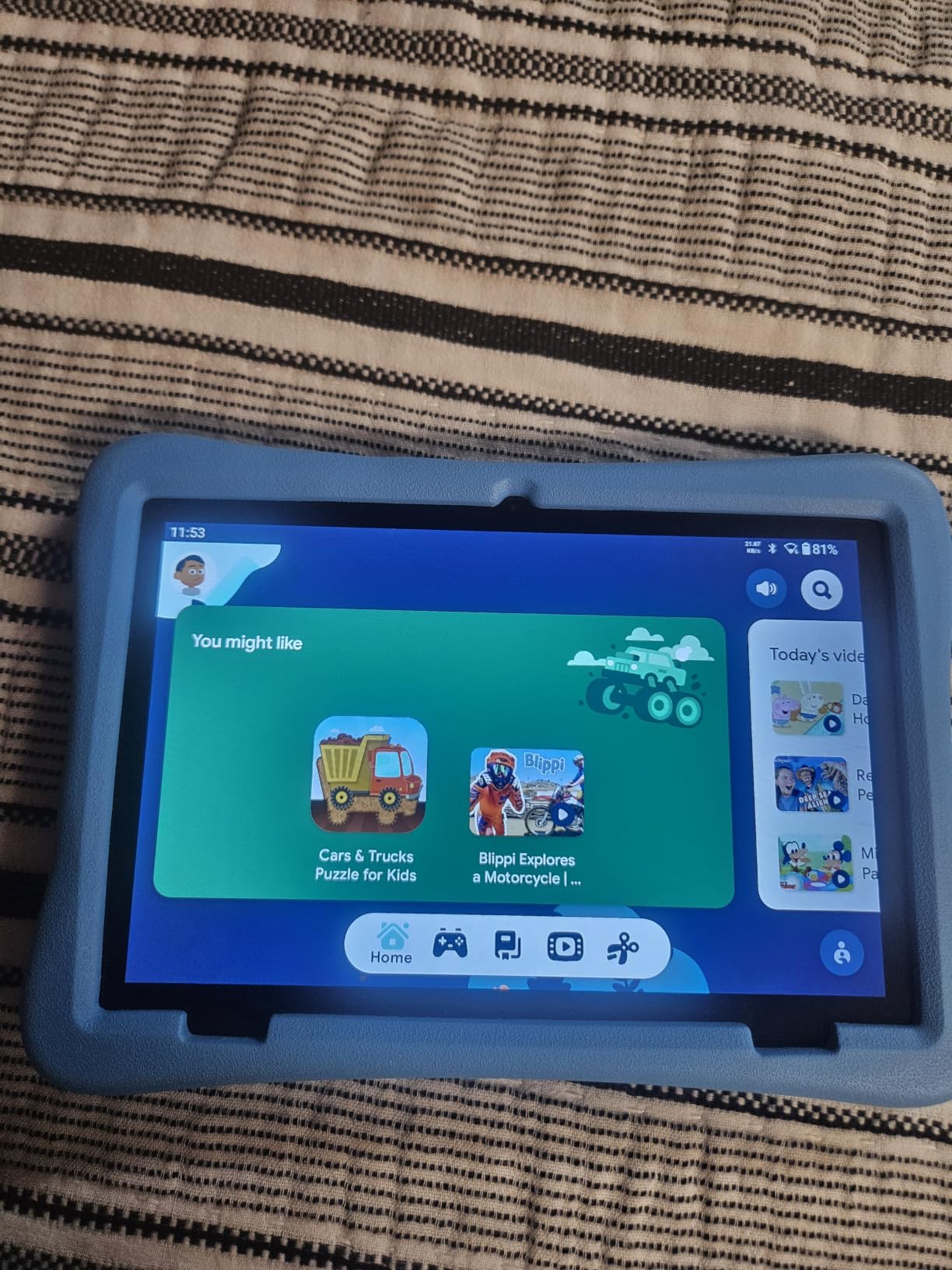 Plimpton Kids Tablet 10 Inch - 2026 Upgraded Android 15 Tablet for Kids with Case Included, Octa-Core, Google Kids Space, Parental Control, 4GB+64GB, WiFi, BT5.3, YouTube, Great Gift for Toddler(Pink) customer photo 2