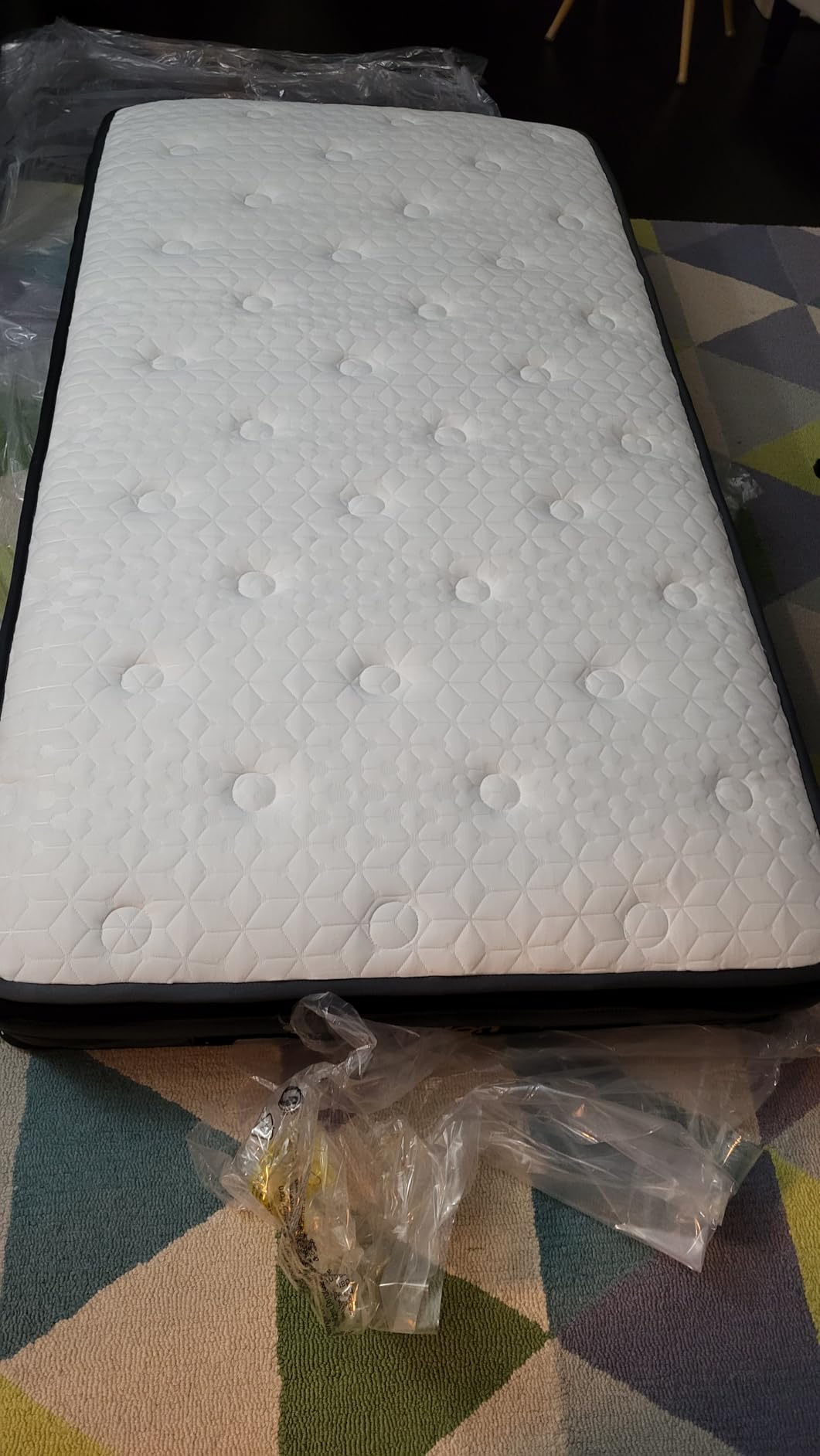 Firm King Mattress, 14 Inch Hybrid Mattresses Hotel Collection with Back & Hip Support, Deep Sleep & Zoned Support, Fiberglass-Free and CertiPUR-US Certified, 365-Night Trial, 10 Years Warranty customer photo 1