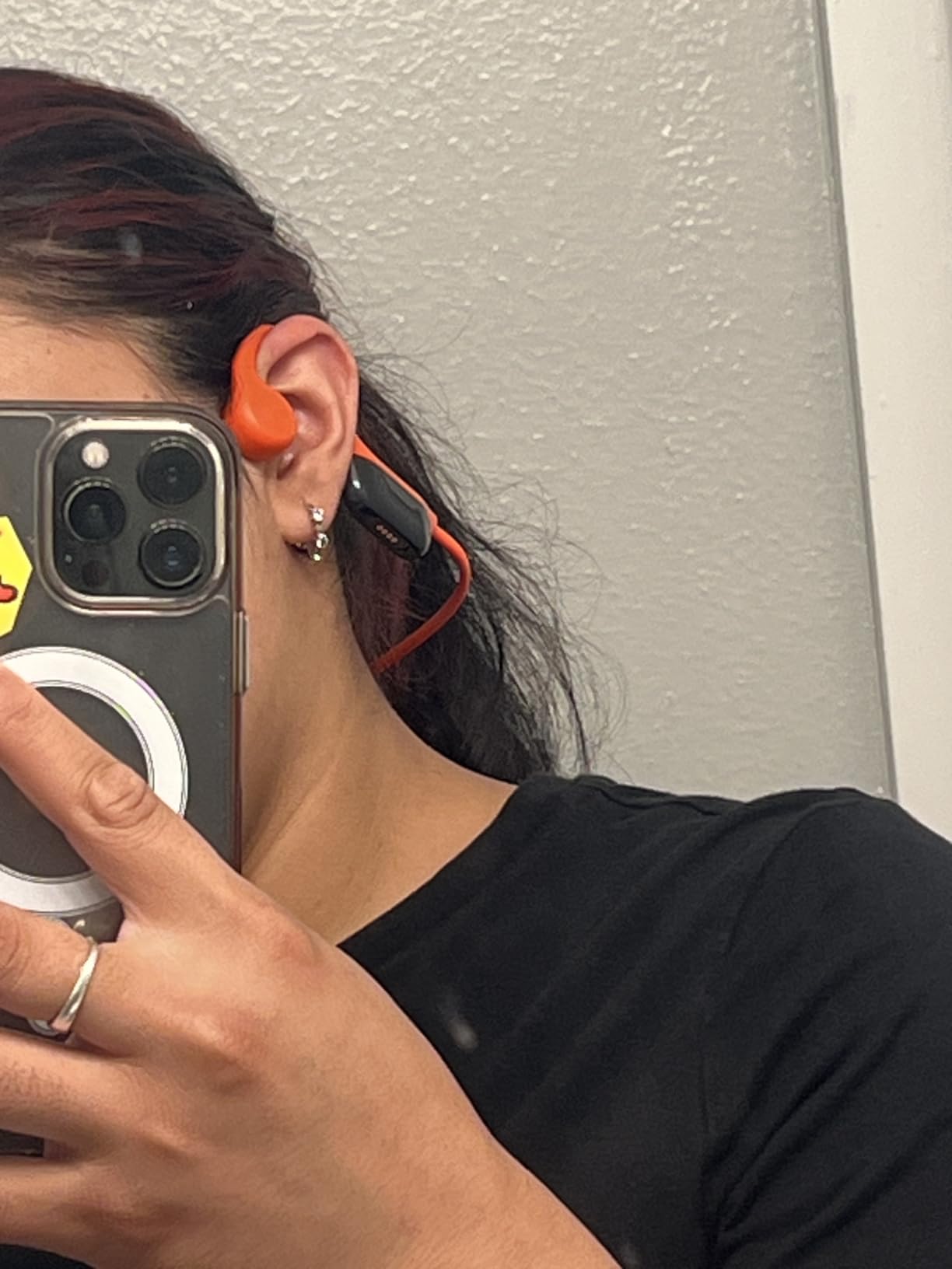 Bone Conduction Headphones Bluetooth 6.0 Earbuds, Open Ear Headphones | Dual Driver Sound, LED Display, IPX7 for Sport / running, Dual Device Connection & Low-Latency Game Mode, 12 Hours Playtime customer photo 1