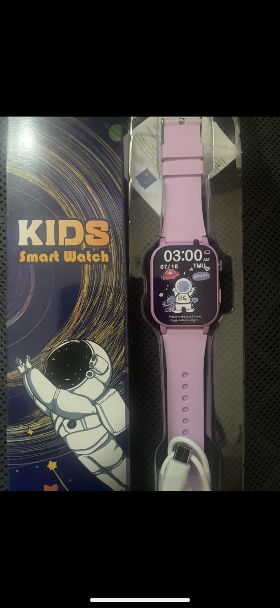 Kids Watch with GPS Tracker, Kids Smart Watch Boys with Video Call Alarm SOS Call Camera Pedometer Stopwatch Calculator Flashlight Birthday Gifts Toys for Boys Age 3-12 customer photo 2
