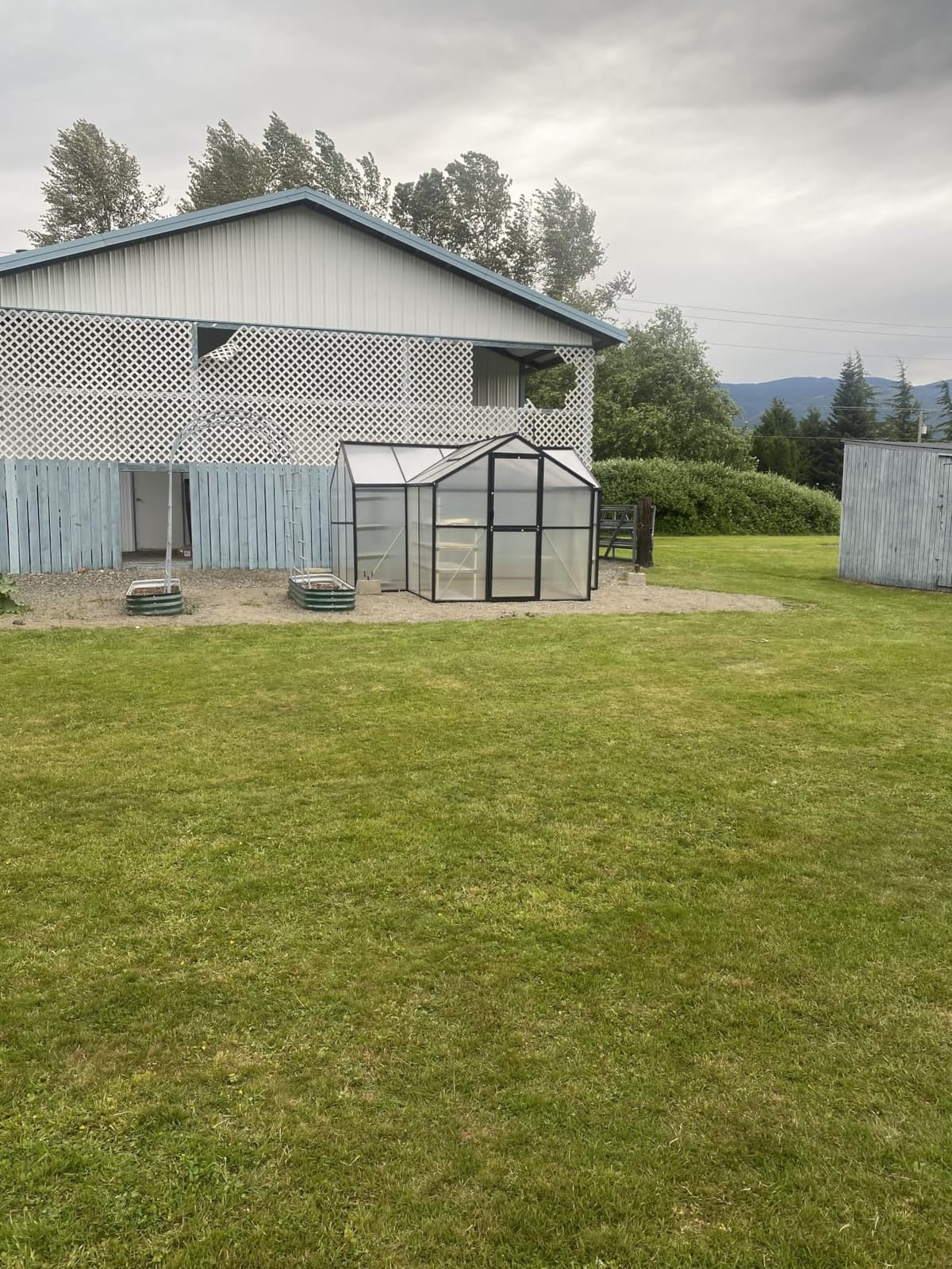10x12 FT Greenhouse with Hygrometer, Windproof UV Protection Green Houses | Heavy Duty Aluminum Frame Polycarbonate Greenhouses with Double Doors Drainage Channel Roof Vent for Backyard or Garden Use customer photo 2