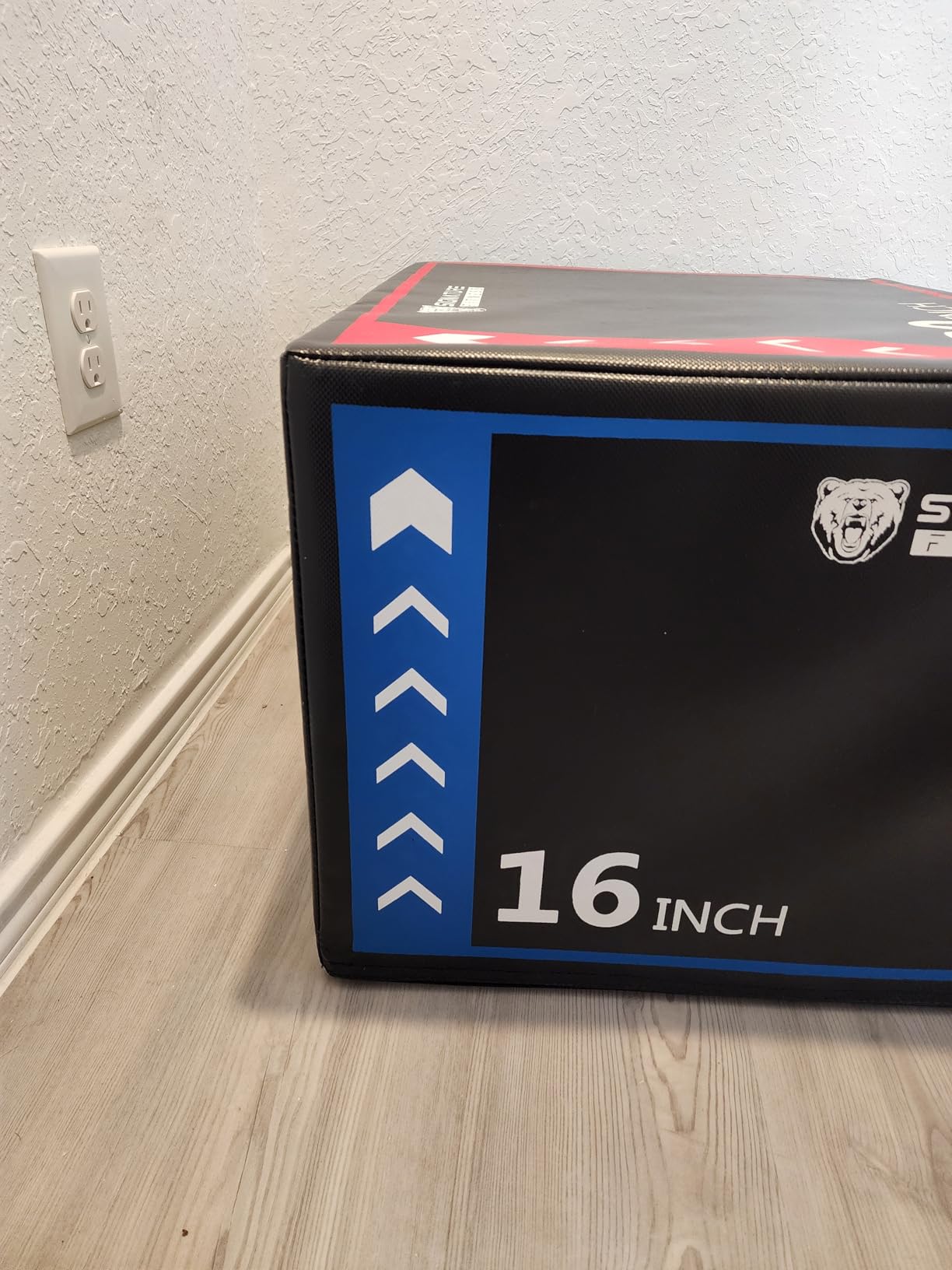 Fitvids Plyo Box, 3-in-1 Foam Plyometric Jump Box, 16