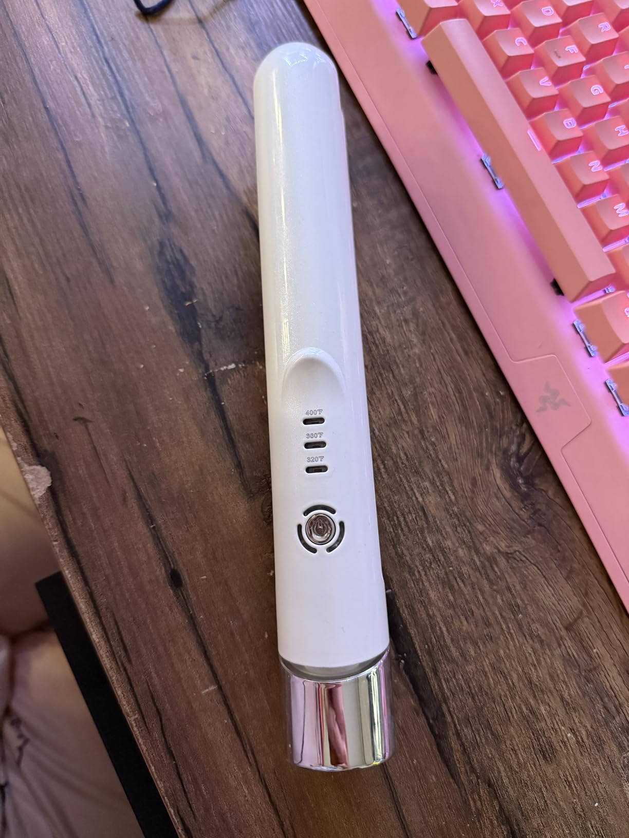 Cordless Hair Straightener, Portable Travel Tool with 5000mAh Capacity, 2-in-1 Lightweight Flat Iron & Curler with Ceramic, 20s Fast Heating, USB-C Rechargeable, On-the-Go Straightener for Women customer photo 2