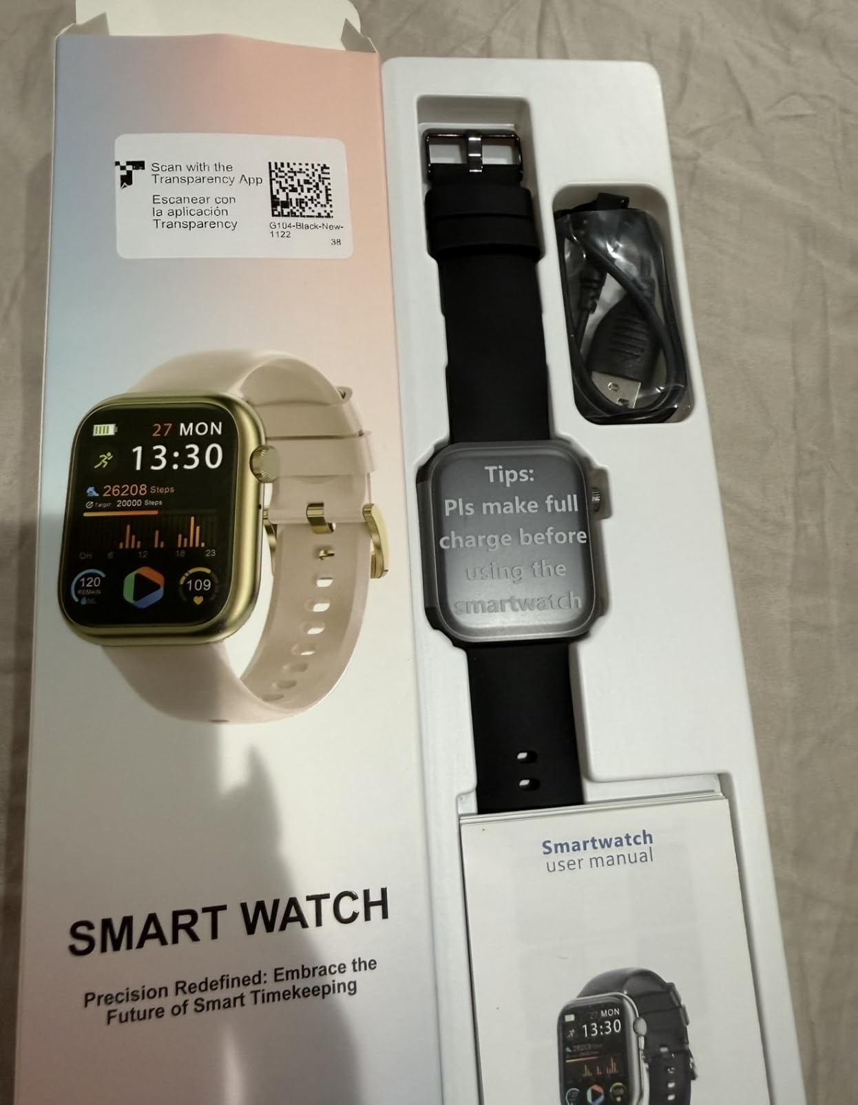 Smart Watch for Men Women(Answer/Make Call), 1.83