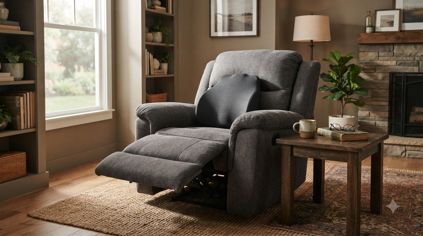 best lumbar support cushions for recliners