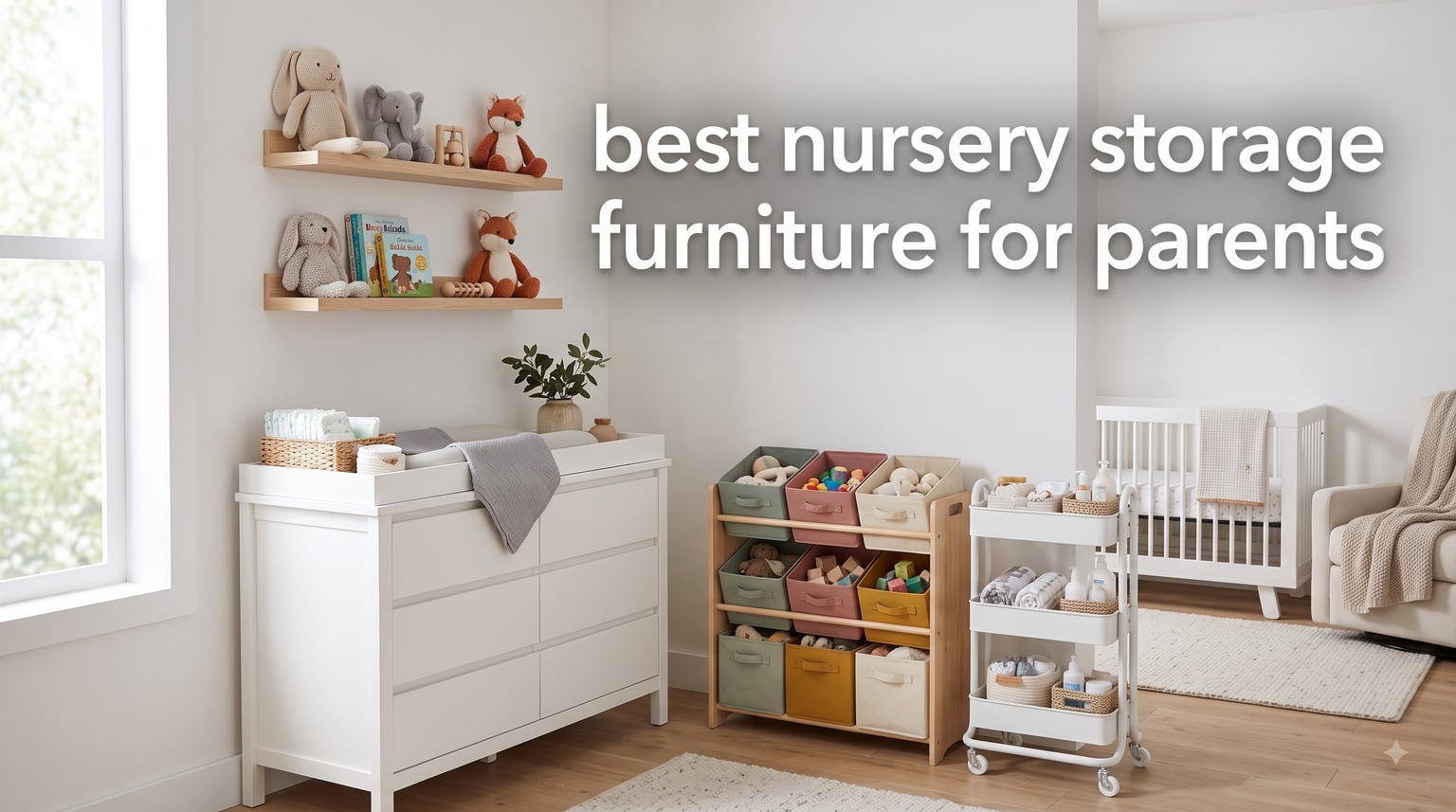 best nursery storage furniture for parents