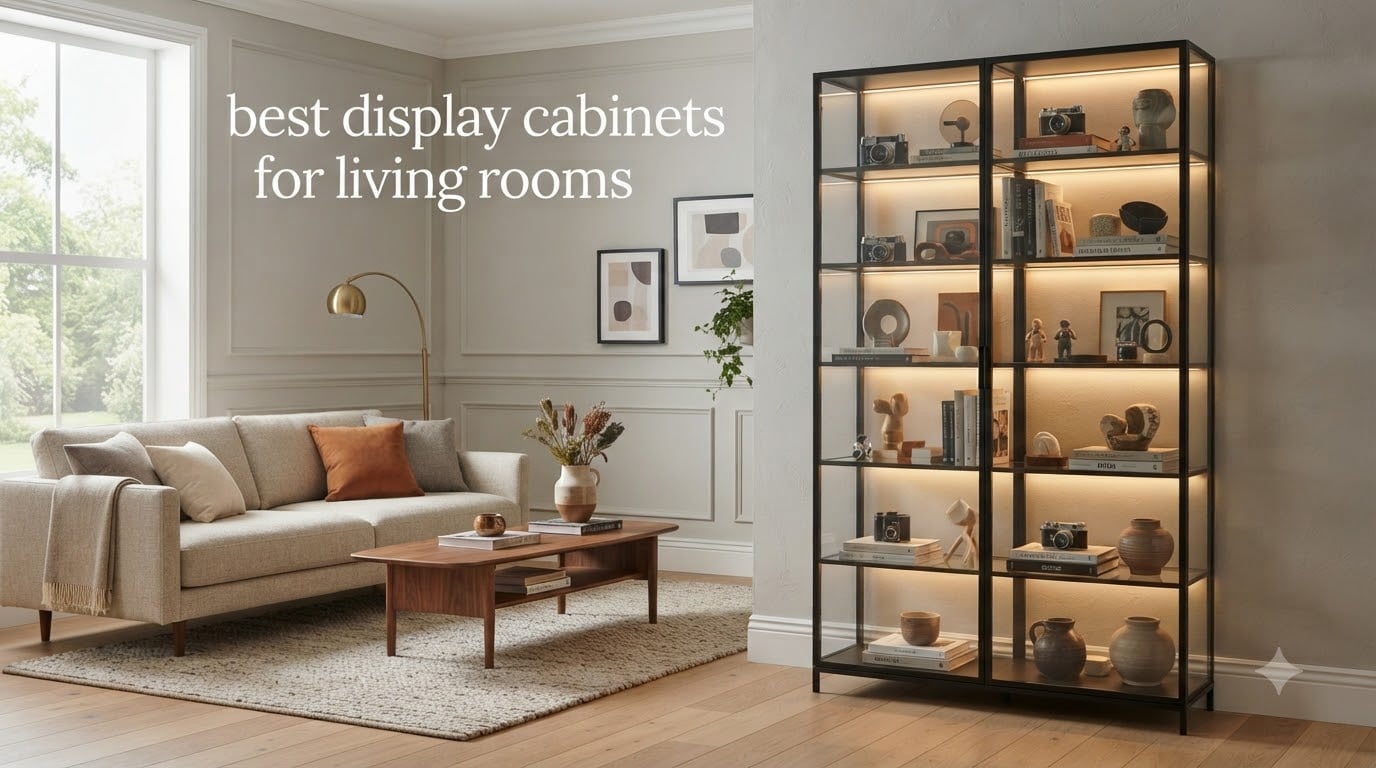 best display cabinets for living rooms