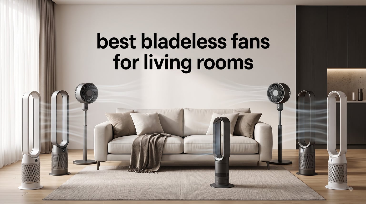 best bladeless fans for living rooms