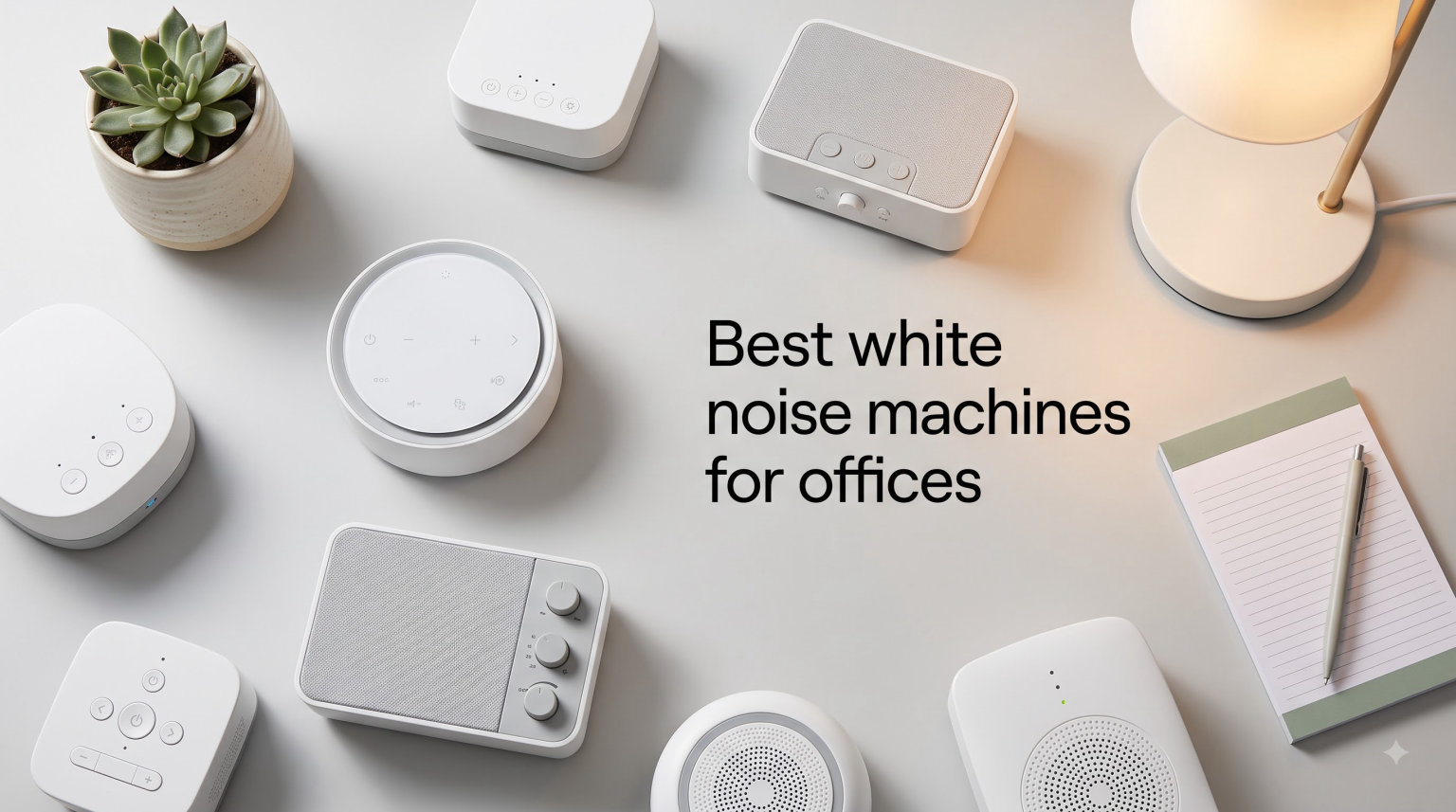 Best white noise machines for offices