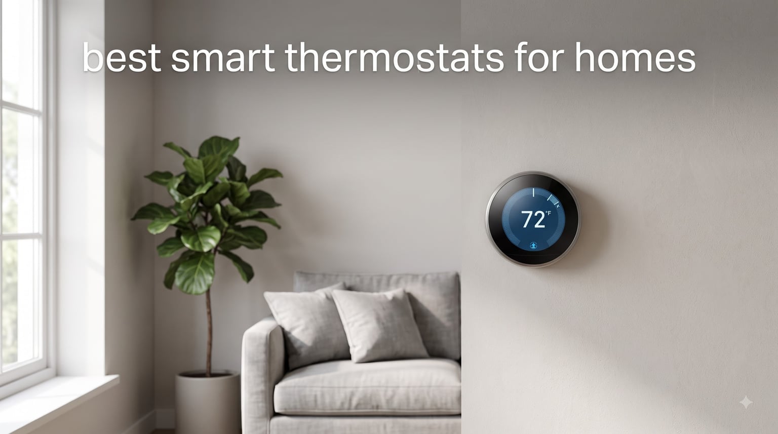 best smart thermostats for homes