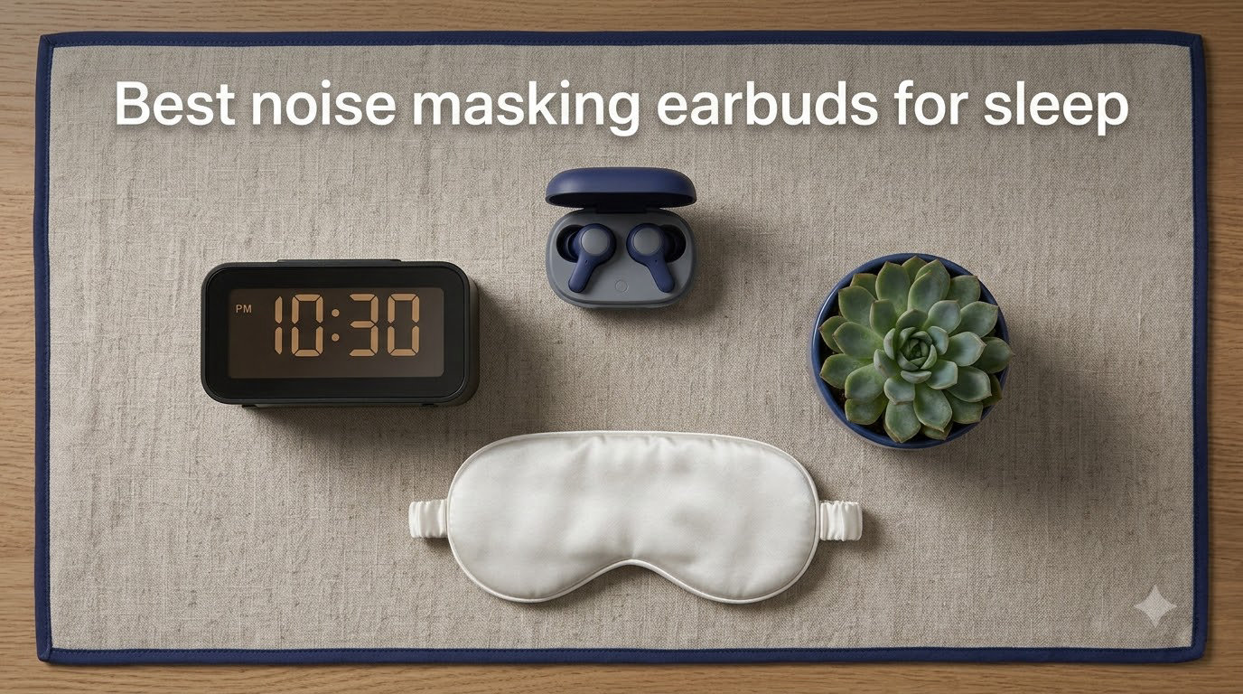 Best noise masking earbuds for sleep